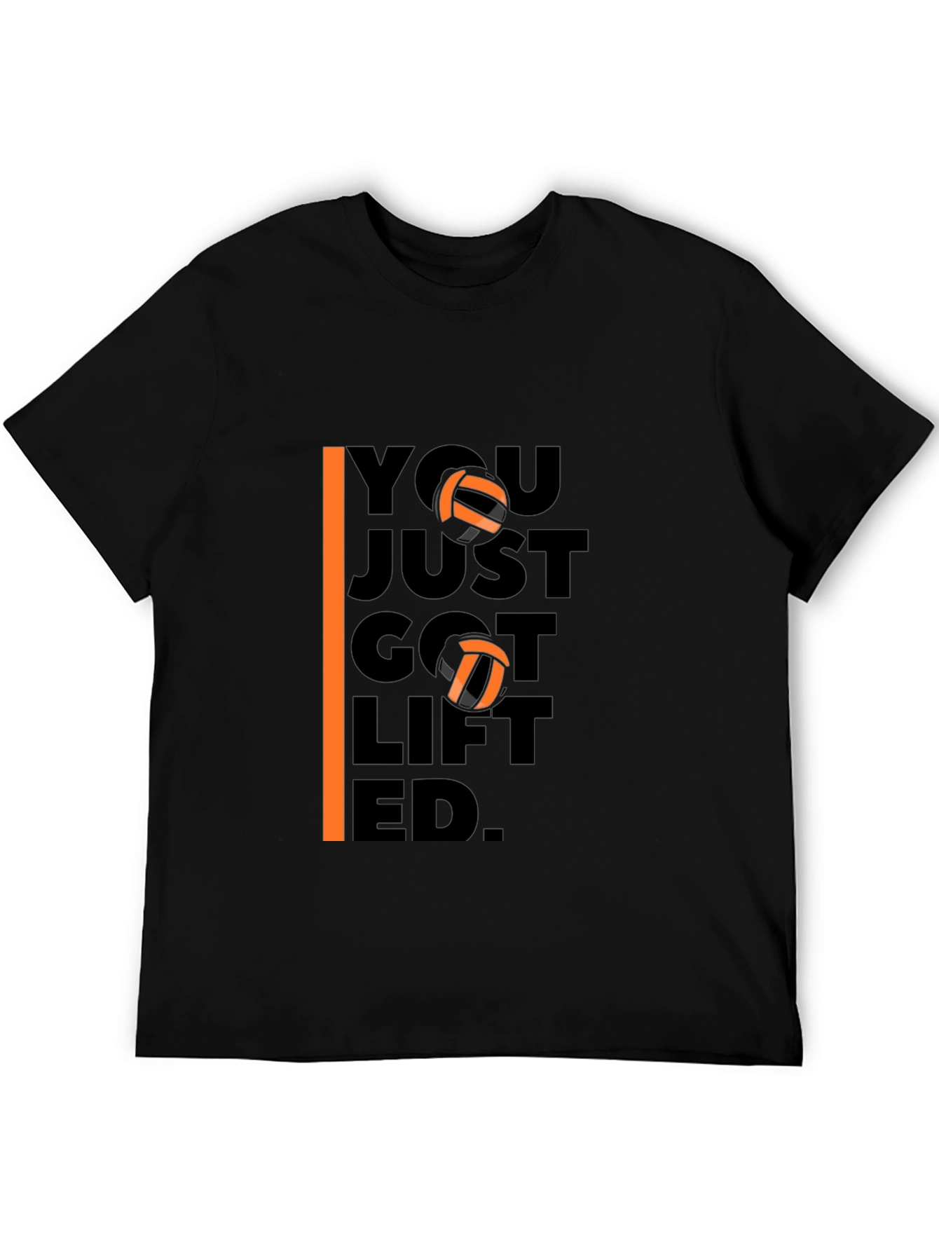 Volleyball Lifted Graphic Tee - Sporty T-Shirt