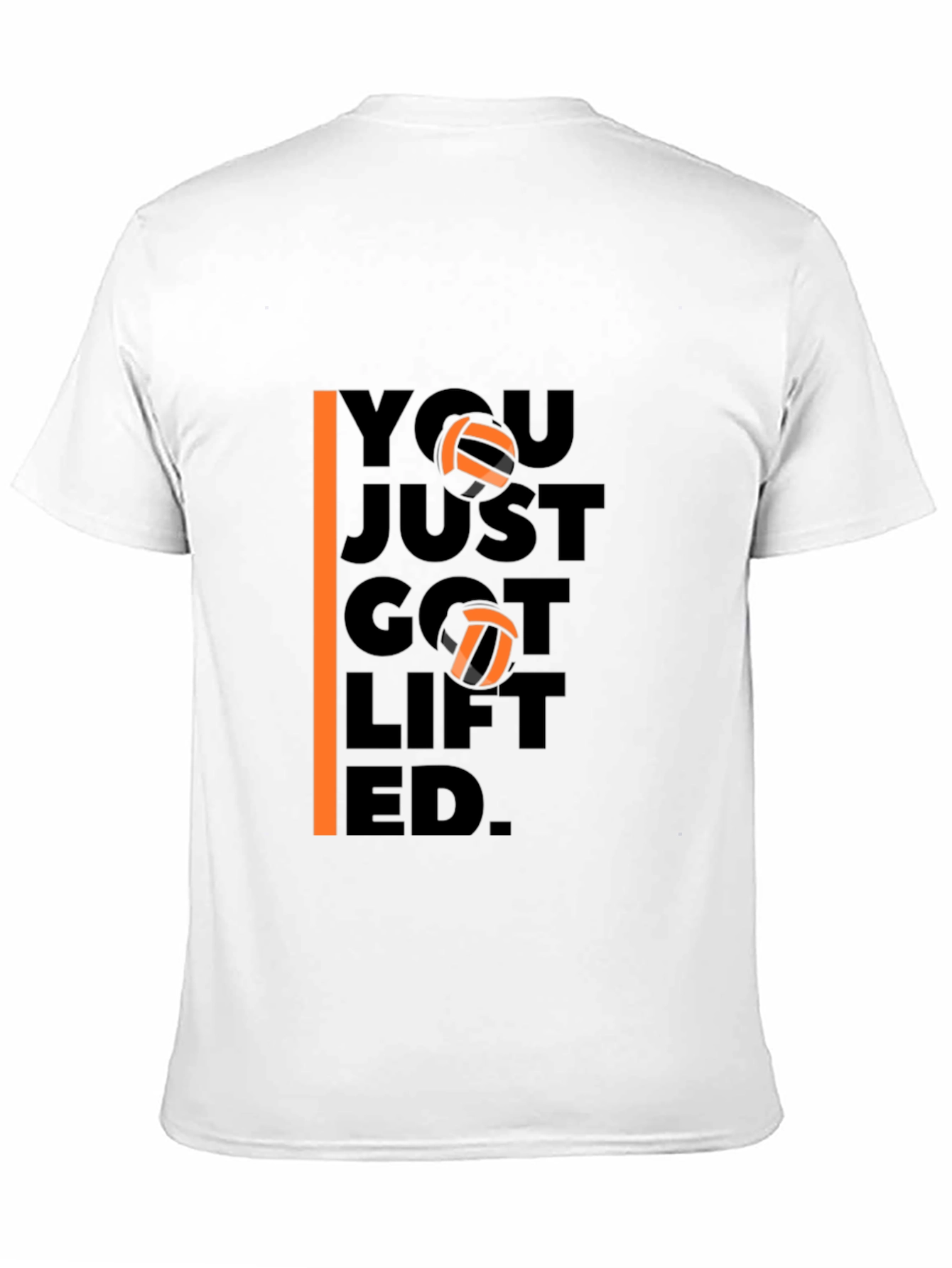 Volleyball Lifted Graphic Tee - Sporty T-Shirt