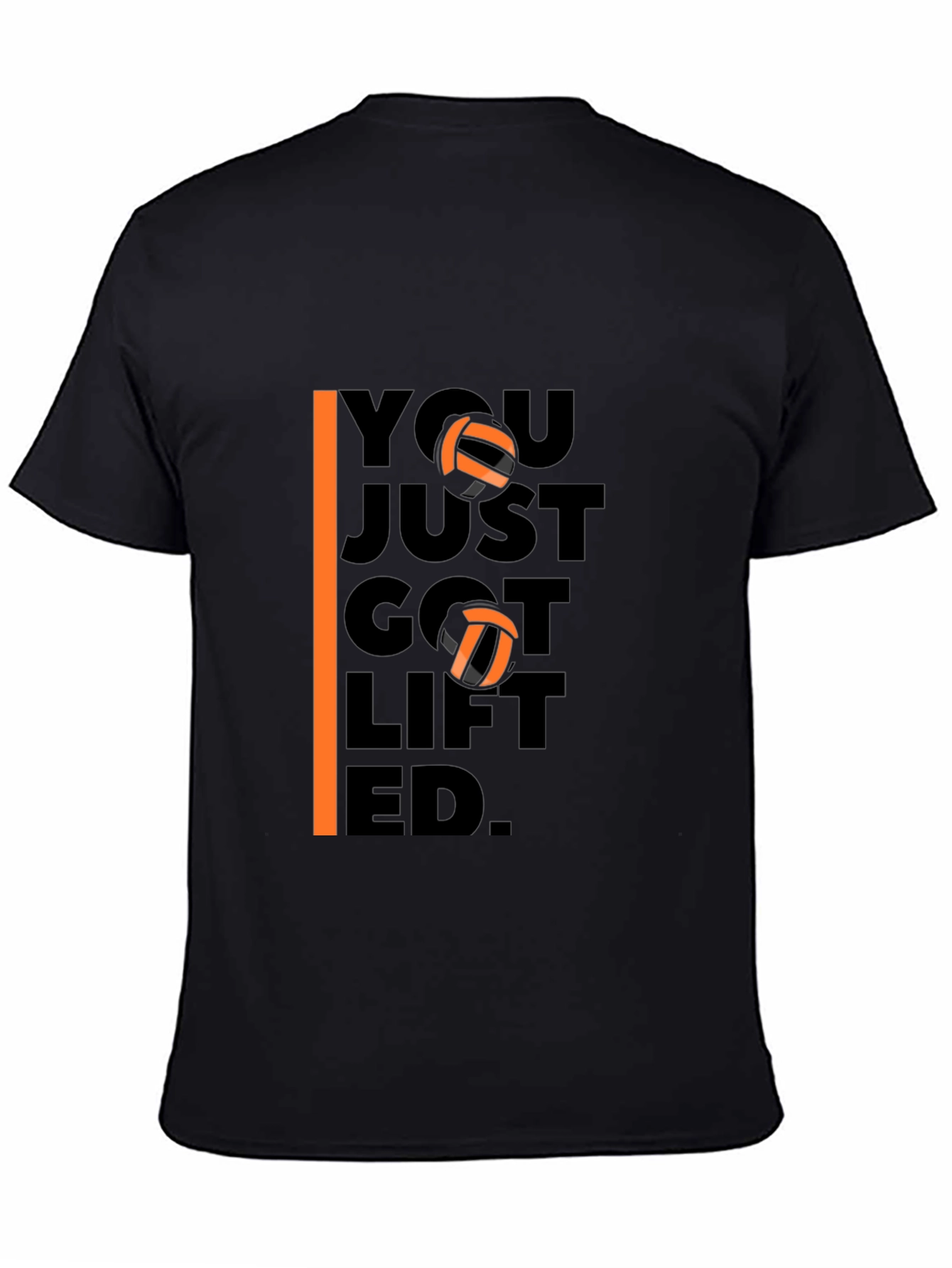 Volleyball Lifted Graphic Tee - Sporty T-Shirt