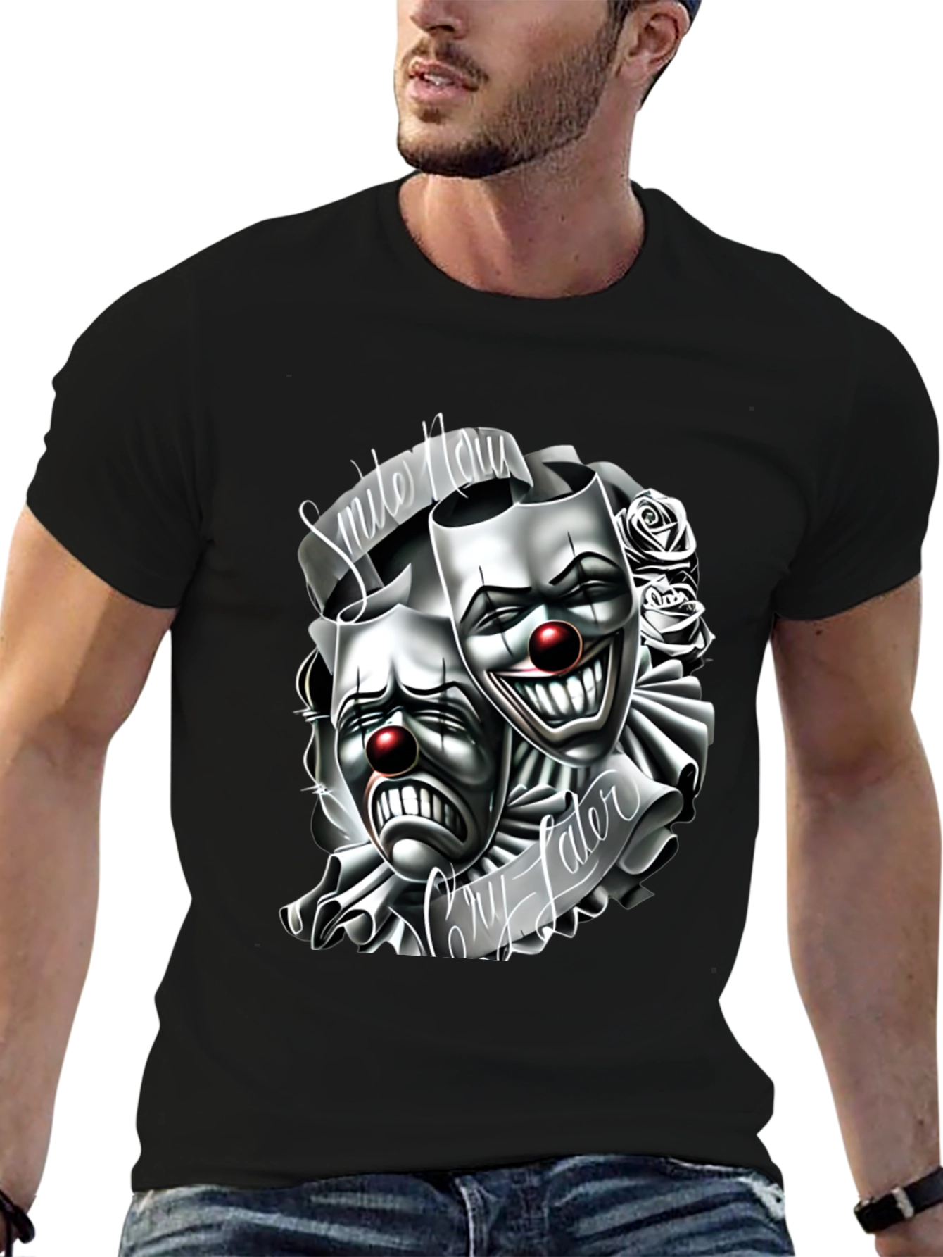 Smile Now Cry Later Clown T-Shirt