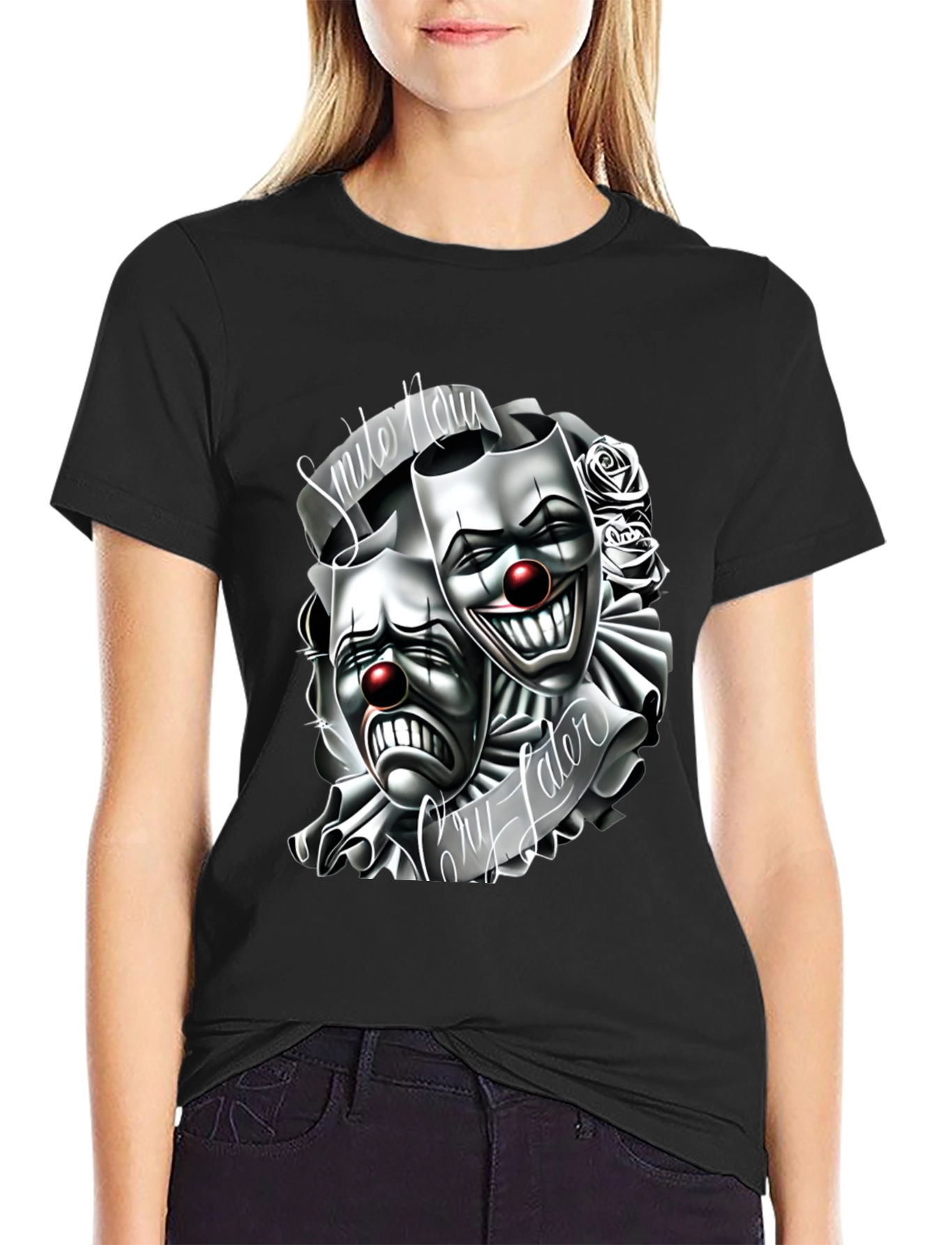 Smile Now Cry Later Clown T-Shirt