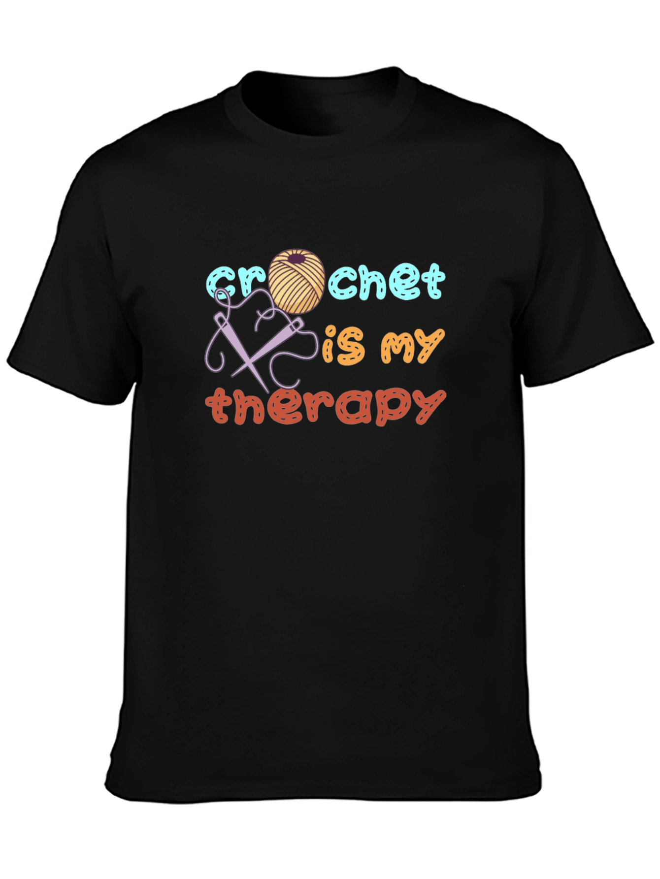 Crochet is My Therapy T-Shirt