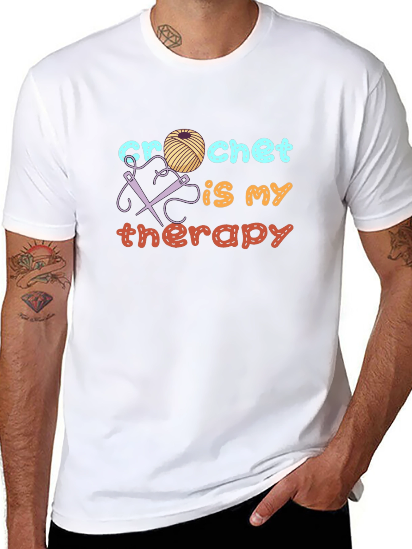 Crochet is My Therapy T-Shirt