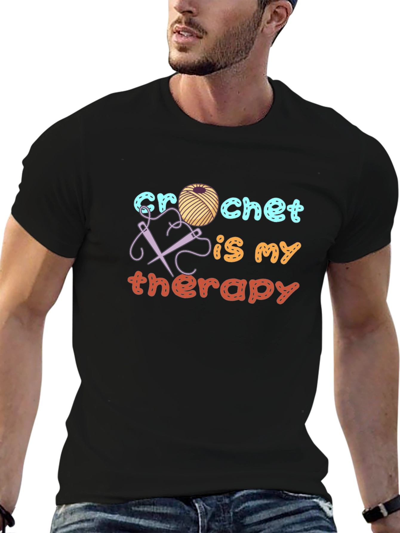 Crochet is My Therapy T-Shirt