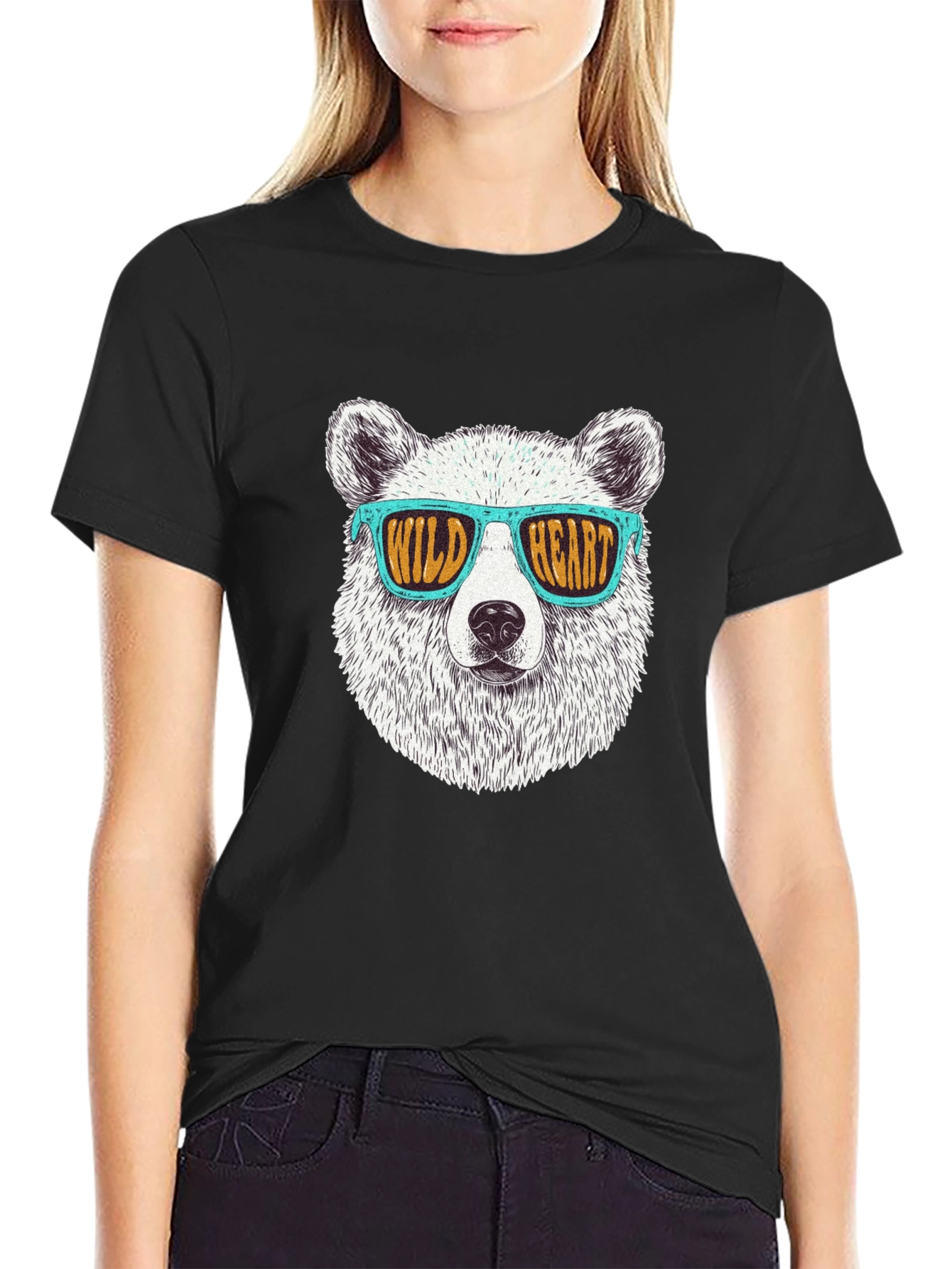 Cool Bear Graphic Tee - Wild Heart Design