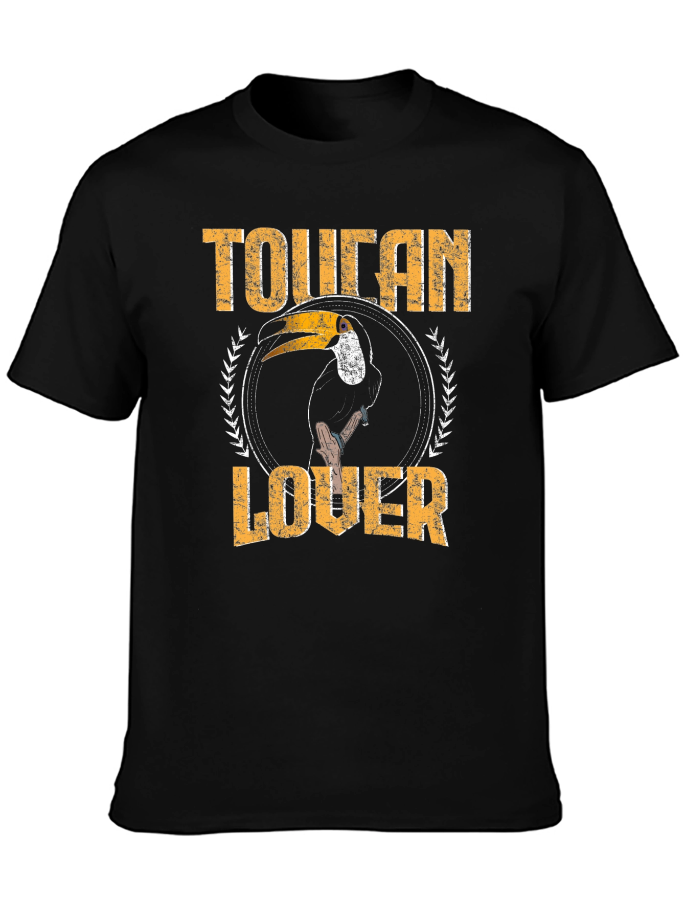 Toucan Lover Black T-Shirt