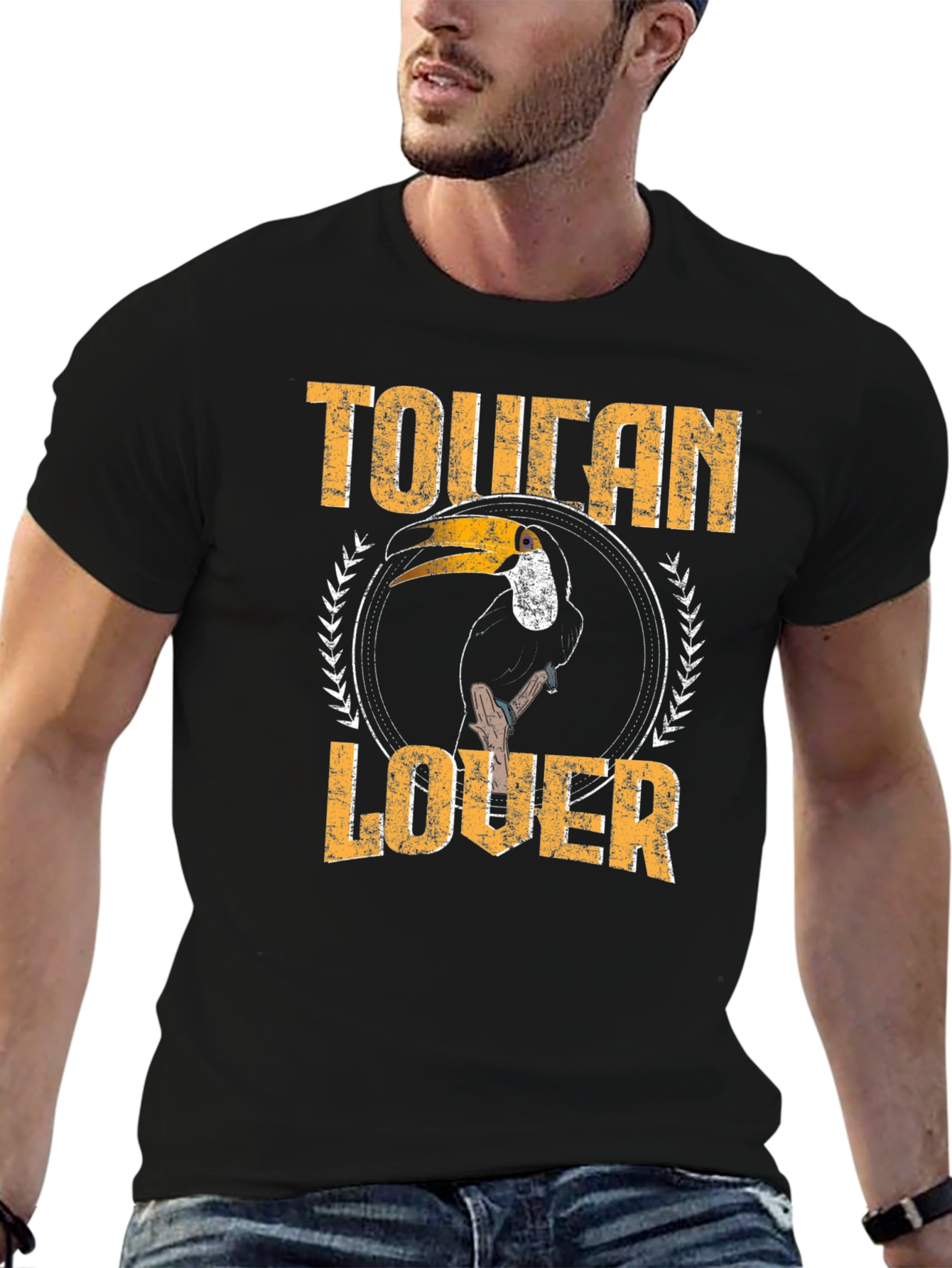 Toucan Lover Black T-Shirt