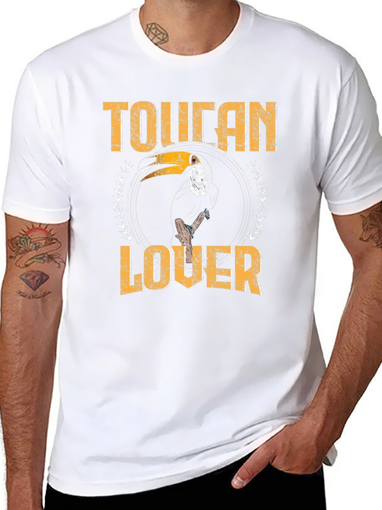 Toucan Lover Black T-Shirt