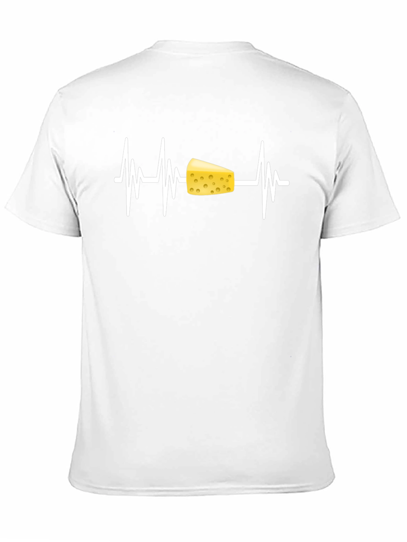 Cheese Heartbeat T-Shirt - Food Lover Tee