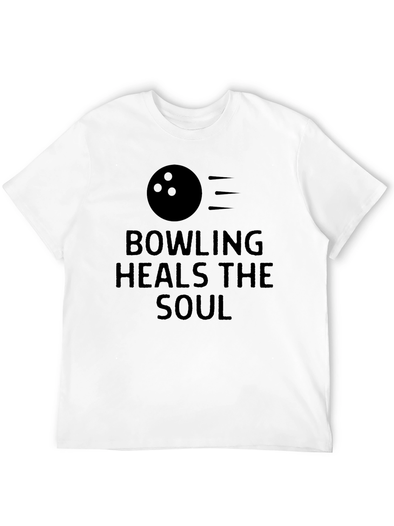 Bowling Heals the Soul Graphic Tee