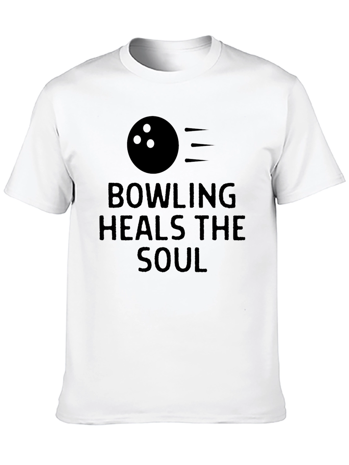Bowling Heals the Soul Graphic Tee