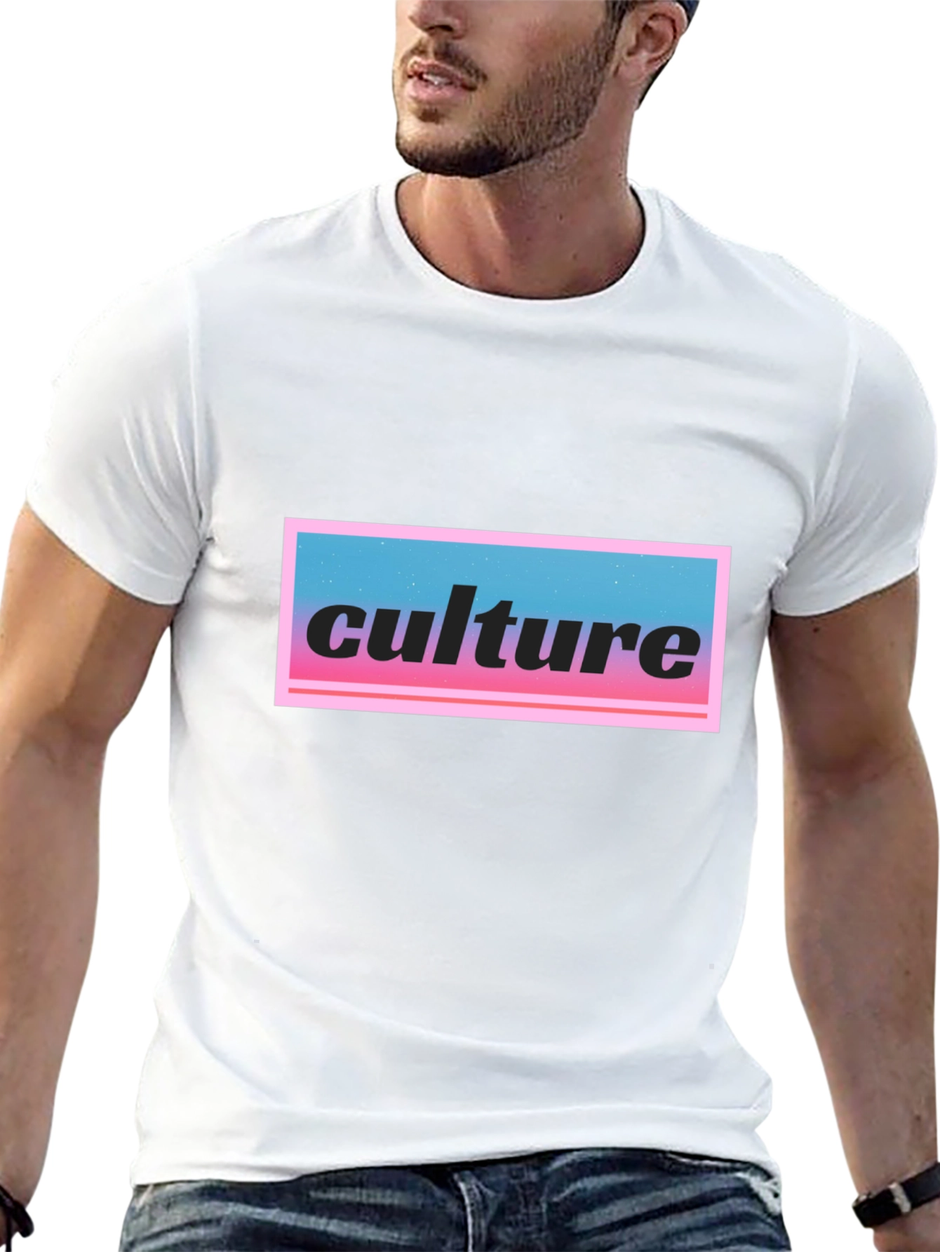 Culture Graphic Tee - Retro Aesthetic T-Shirt