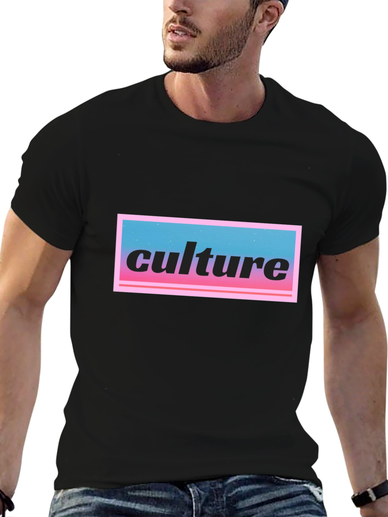 Culture Graphic Tee - Retro Aesthetic T-Shirt