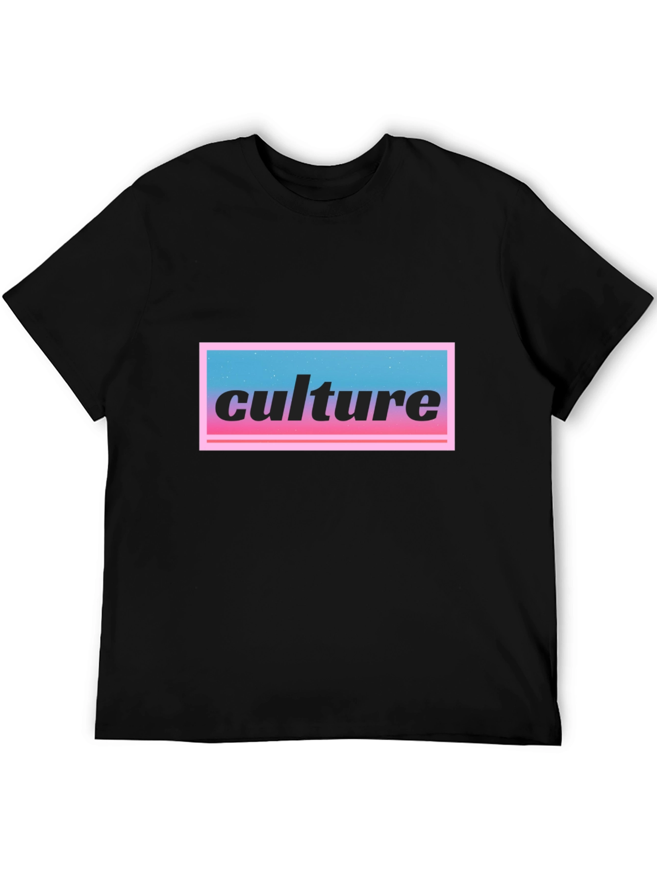 Culture Graphic Tee - Retro Aesthetic T-Shirt