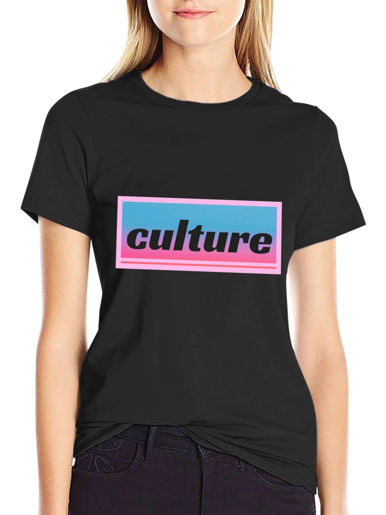 Culture Graphic Tee - Retro Aesthetic T-Shirt