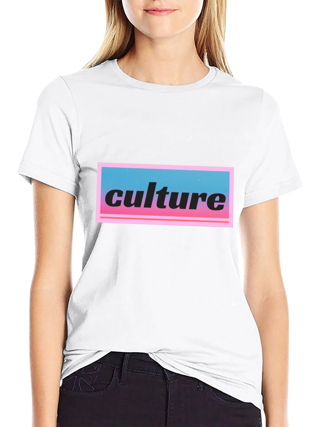 Culture Graphic Tee - Retro Aesthetic T-Shirt