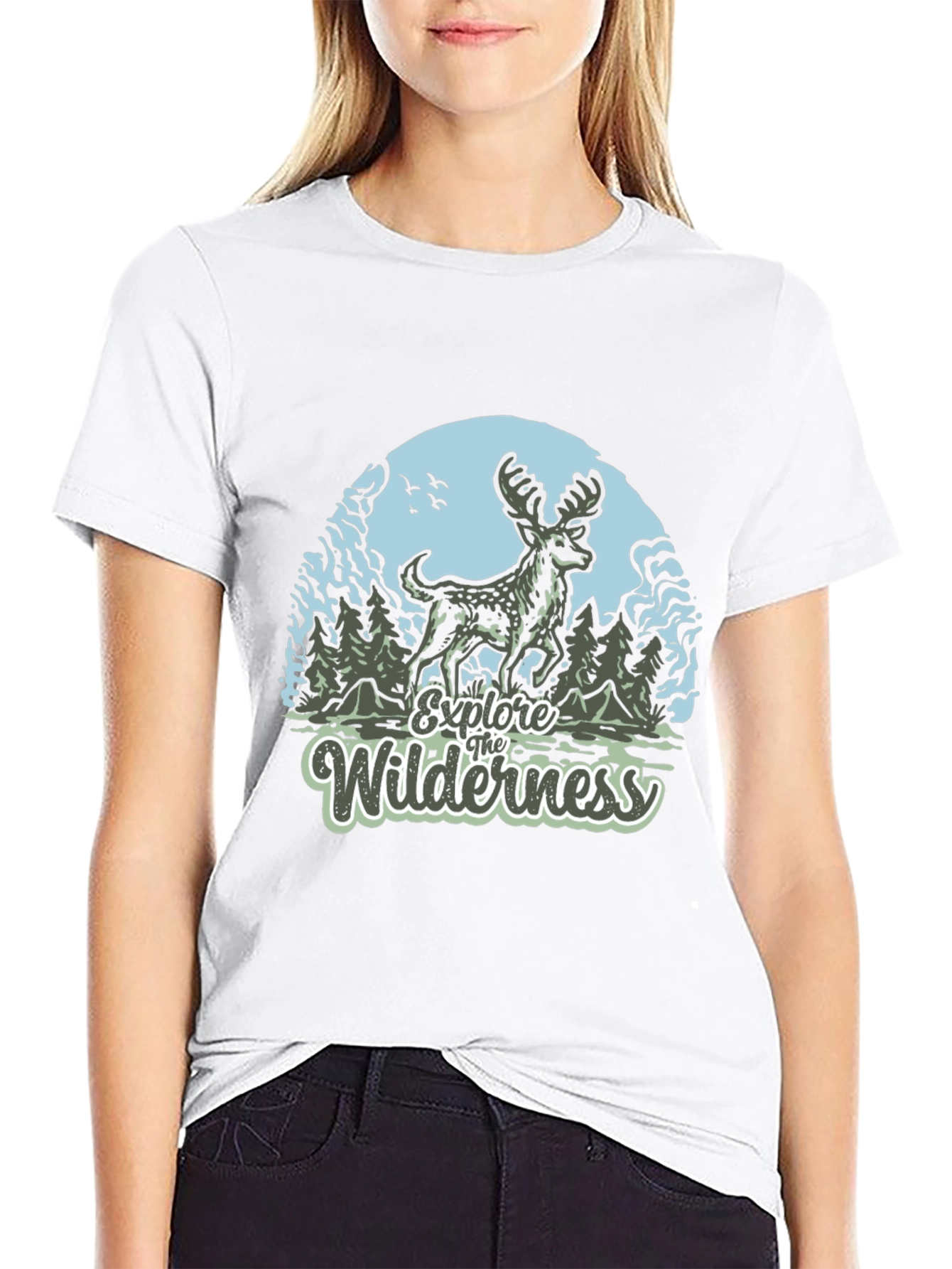 Explore the Wilderness Graphic T-Shirt - Adventure Ready