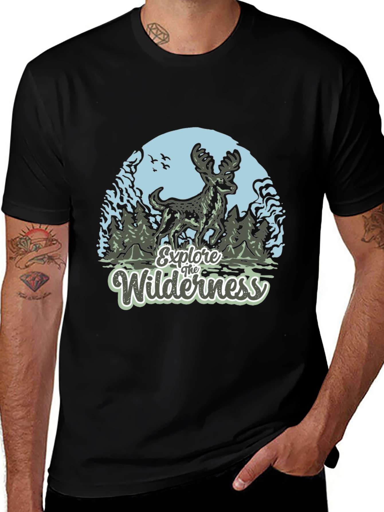 Explore the Wilderness Graphic T-Shirt - Adventure Ready