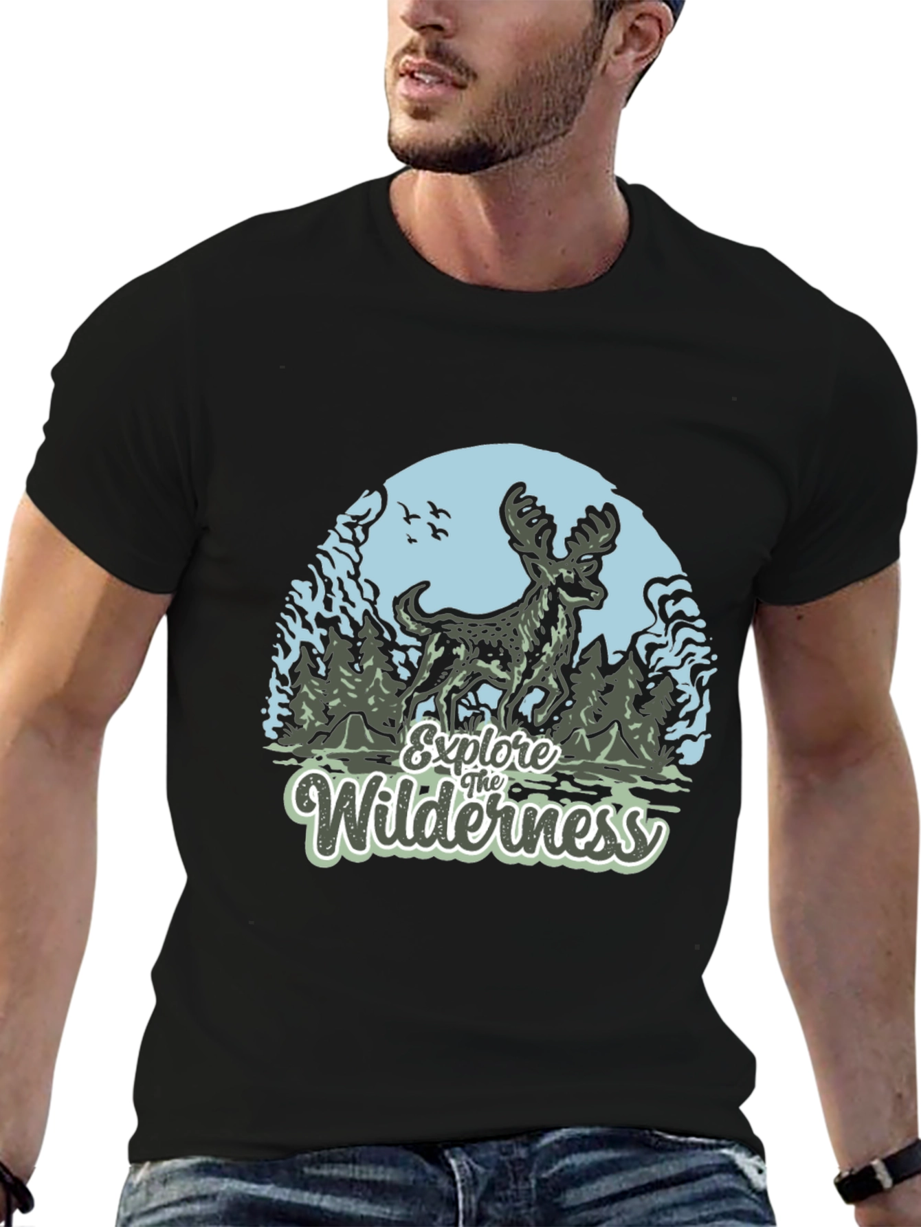 Explore the Wilderness Graphic T-Shirt - Adventure Ready