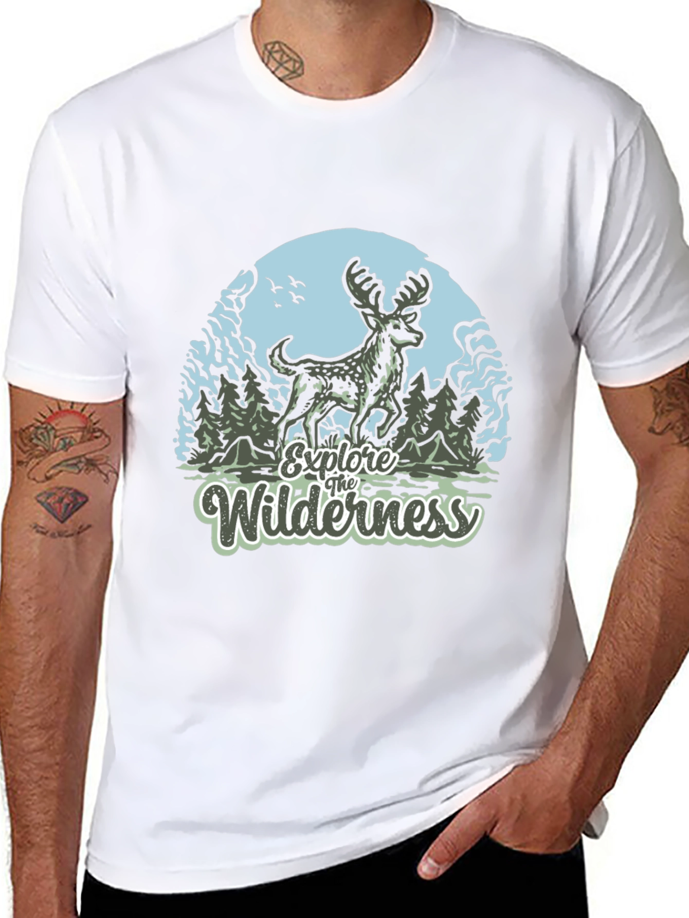 Explore the Wilderness Graphic T-Shirt - Adventure Ready