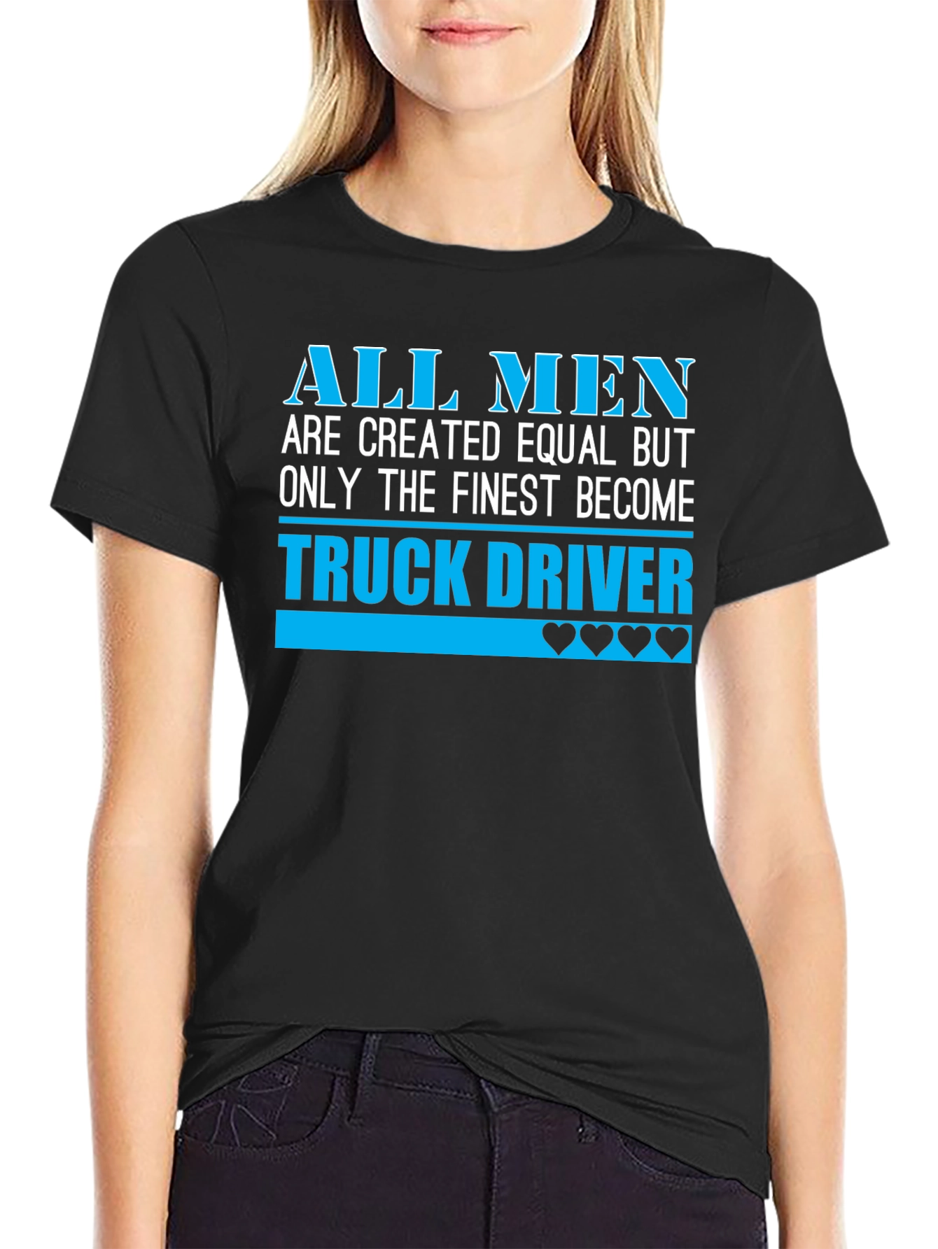Finest Truck Driver T-Shirt - Mens Graphic Tee