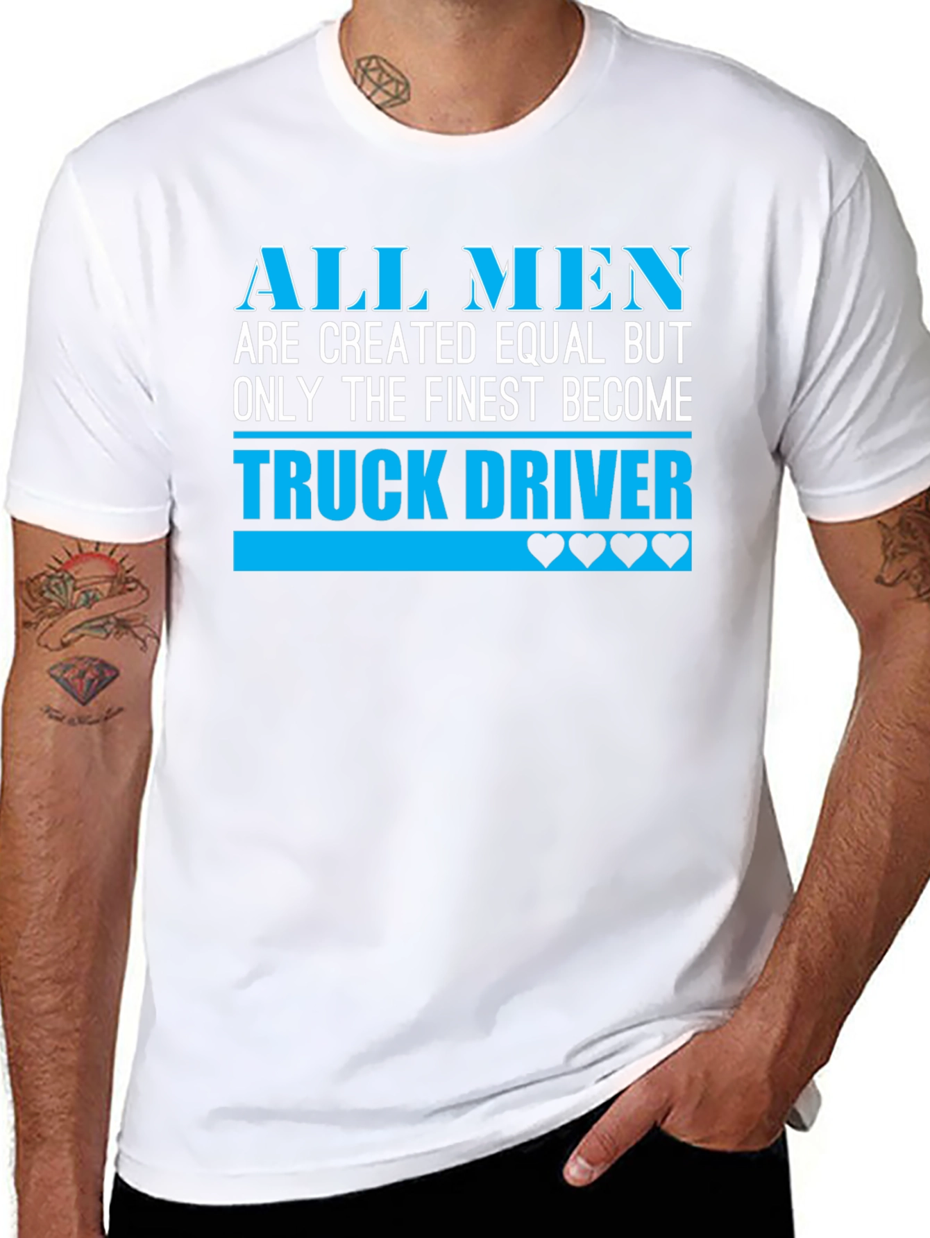 Finest Truck Driver T-Shirt - Mens Graphic Tee
