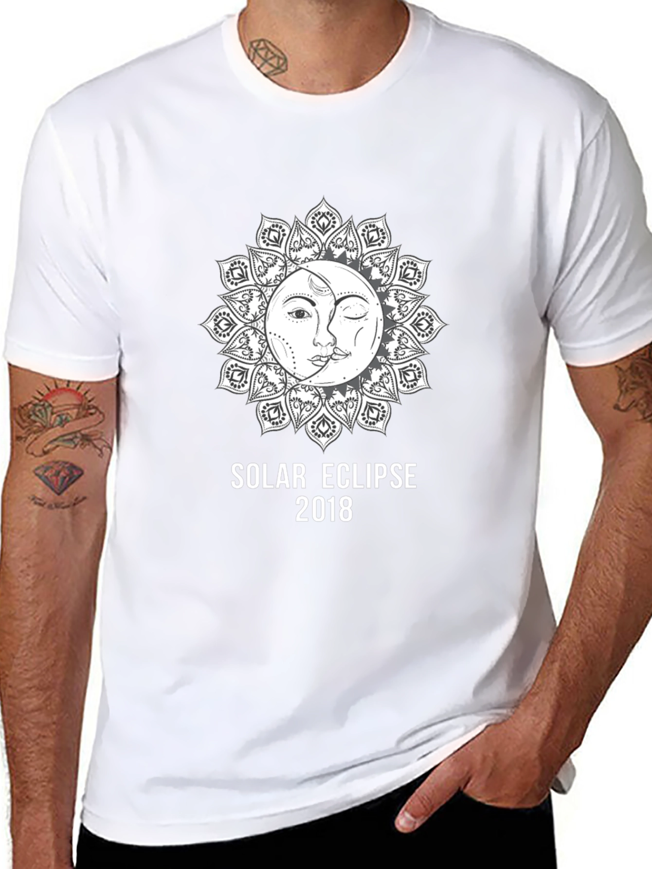 Solar Eclipse 2018 Graphic T-Shirt