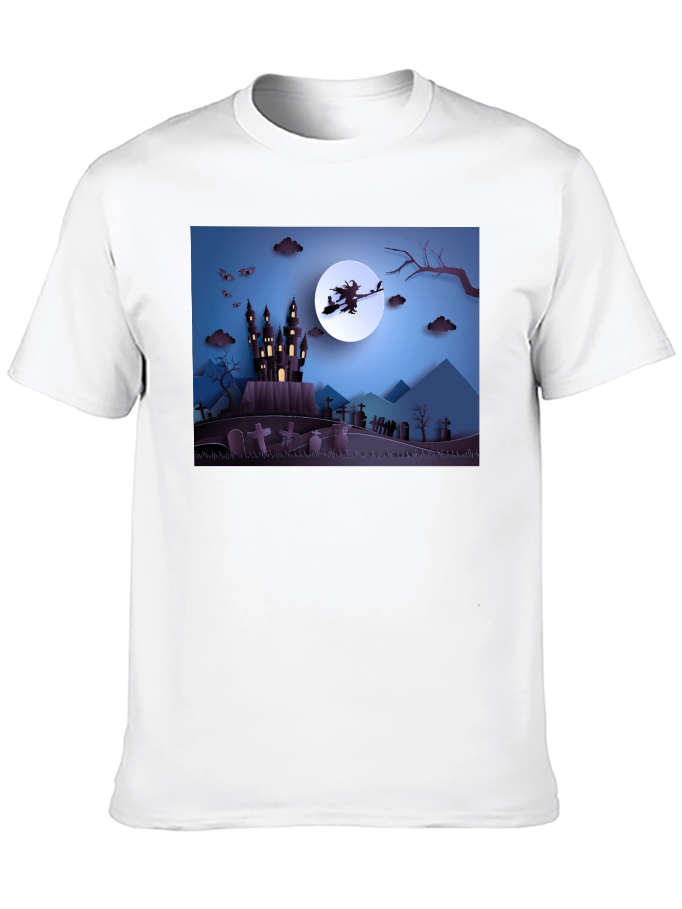 Halloween Witch Castle T-Shirt