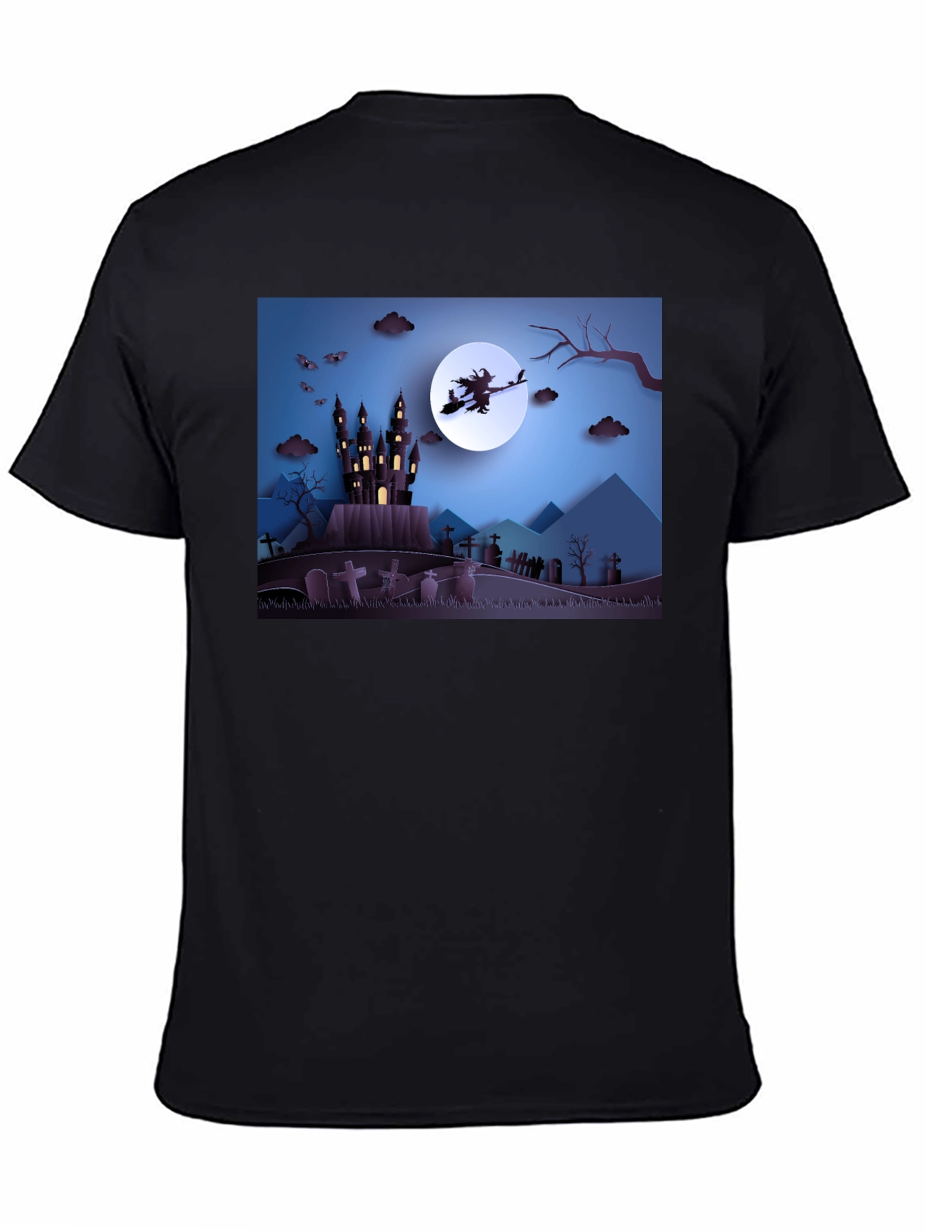 Halloween Witch Castle T-Shirt
