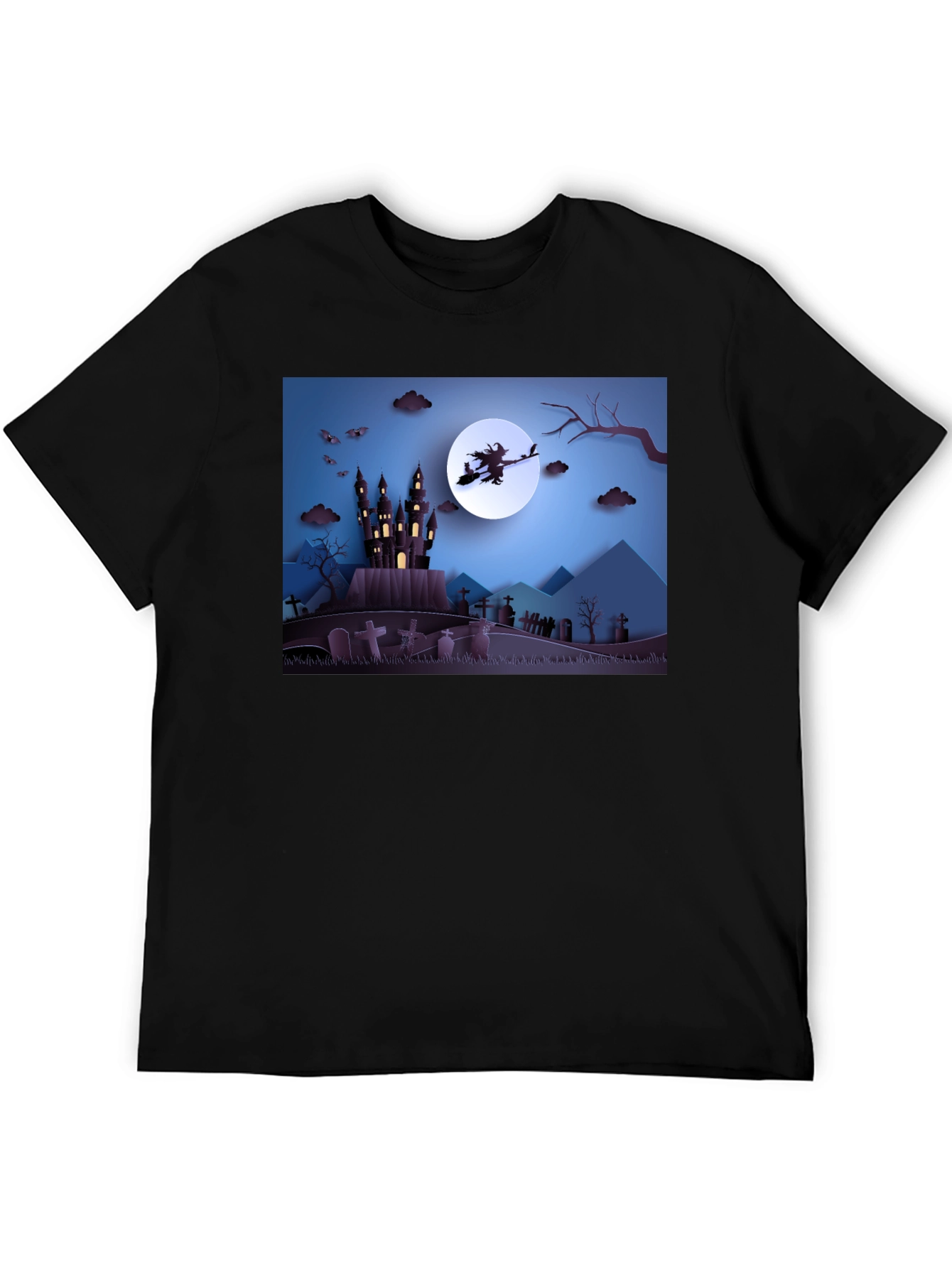 Halloween Witch Castle T-Shirt