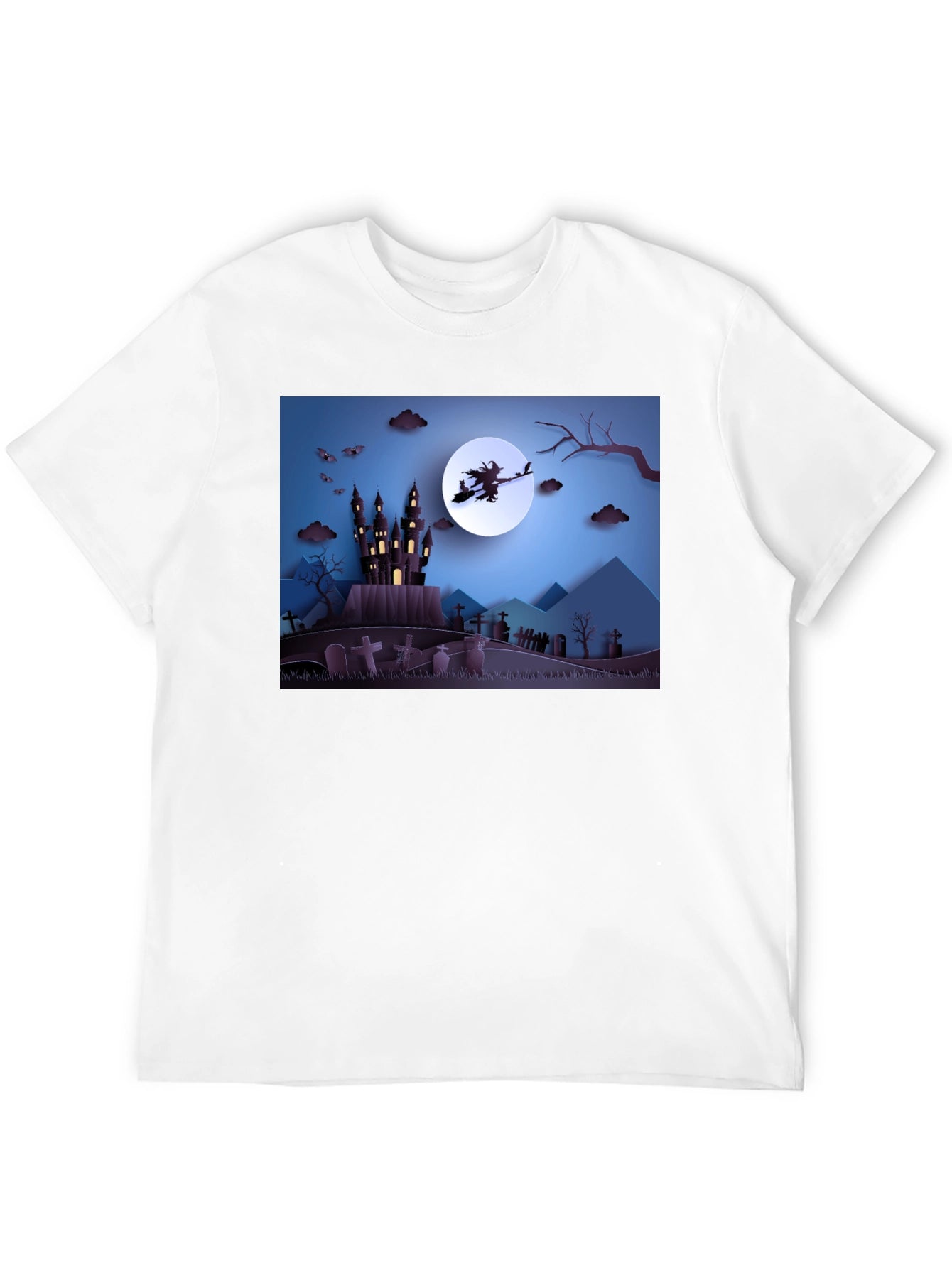 Halloween Witch Castle T-Shirt