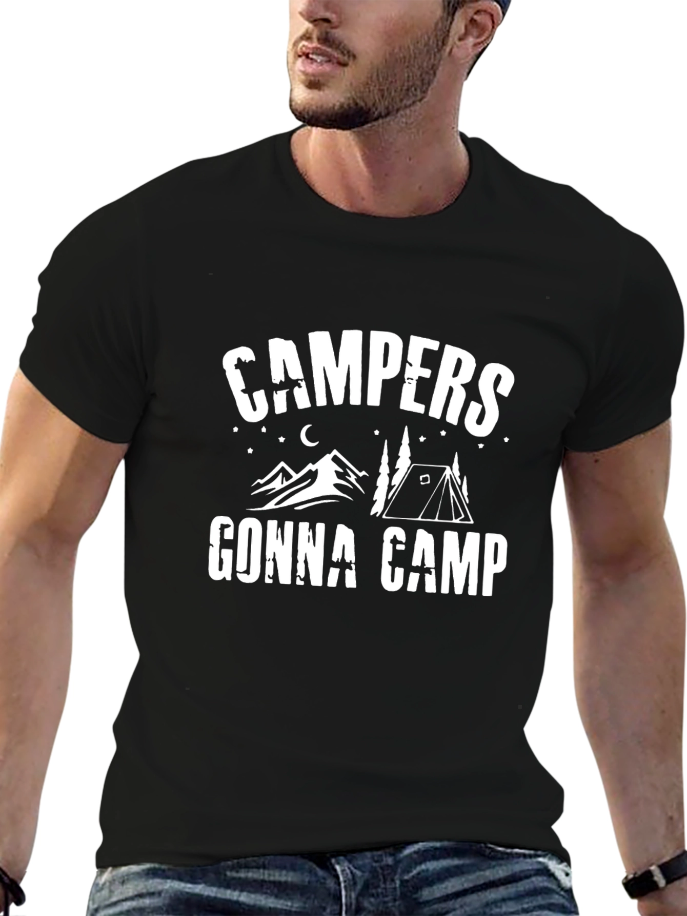Campers Gonna Camp Graphic T-Shirt