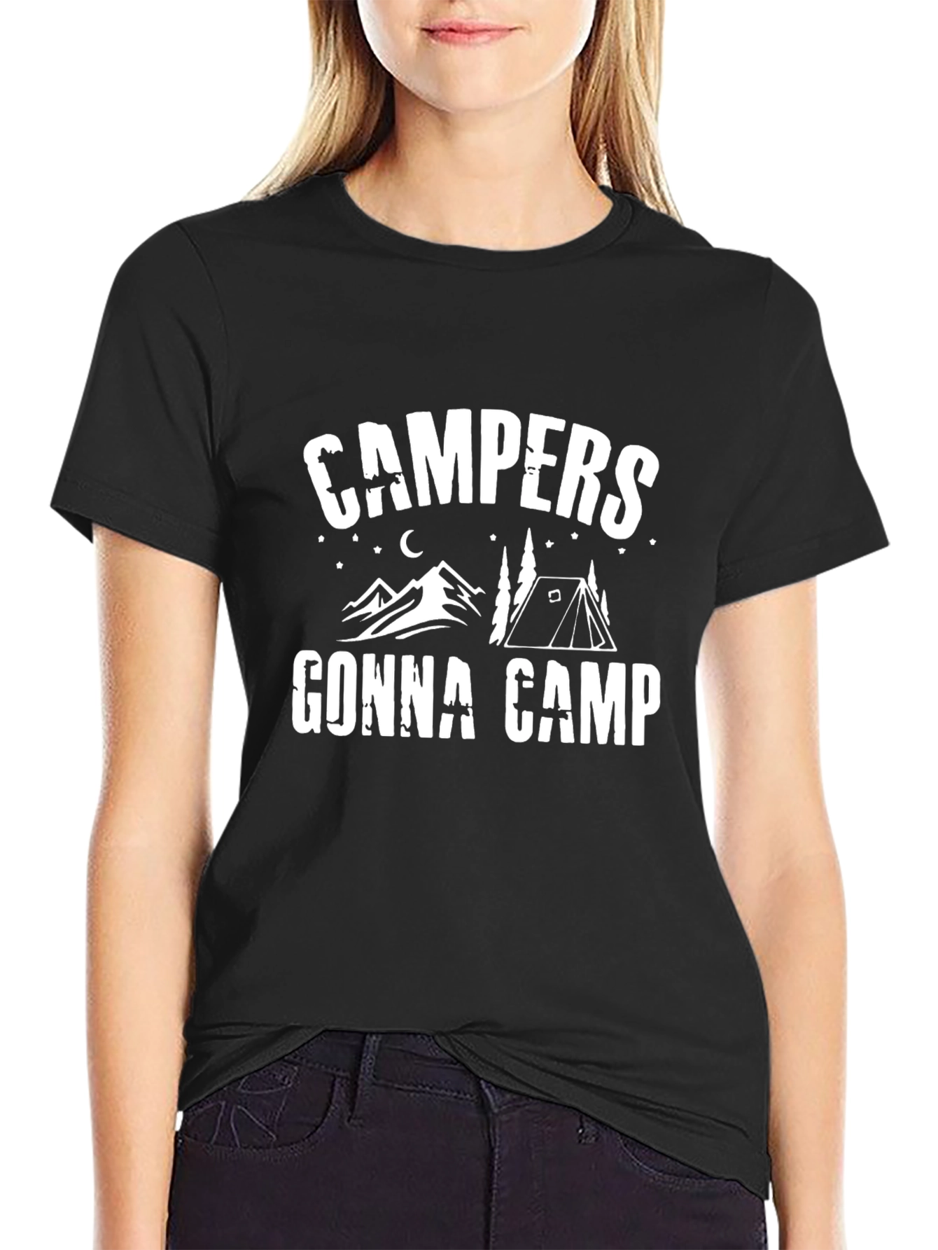 Campers Gonna Camp Graphic T-Shirt
