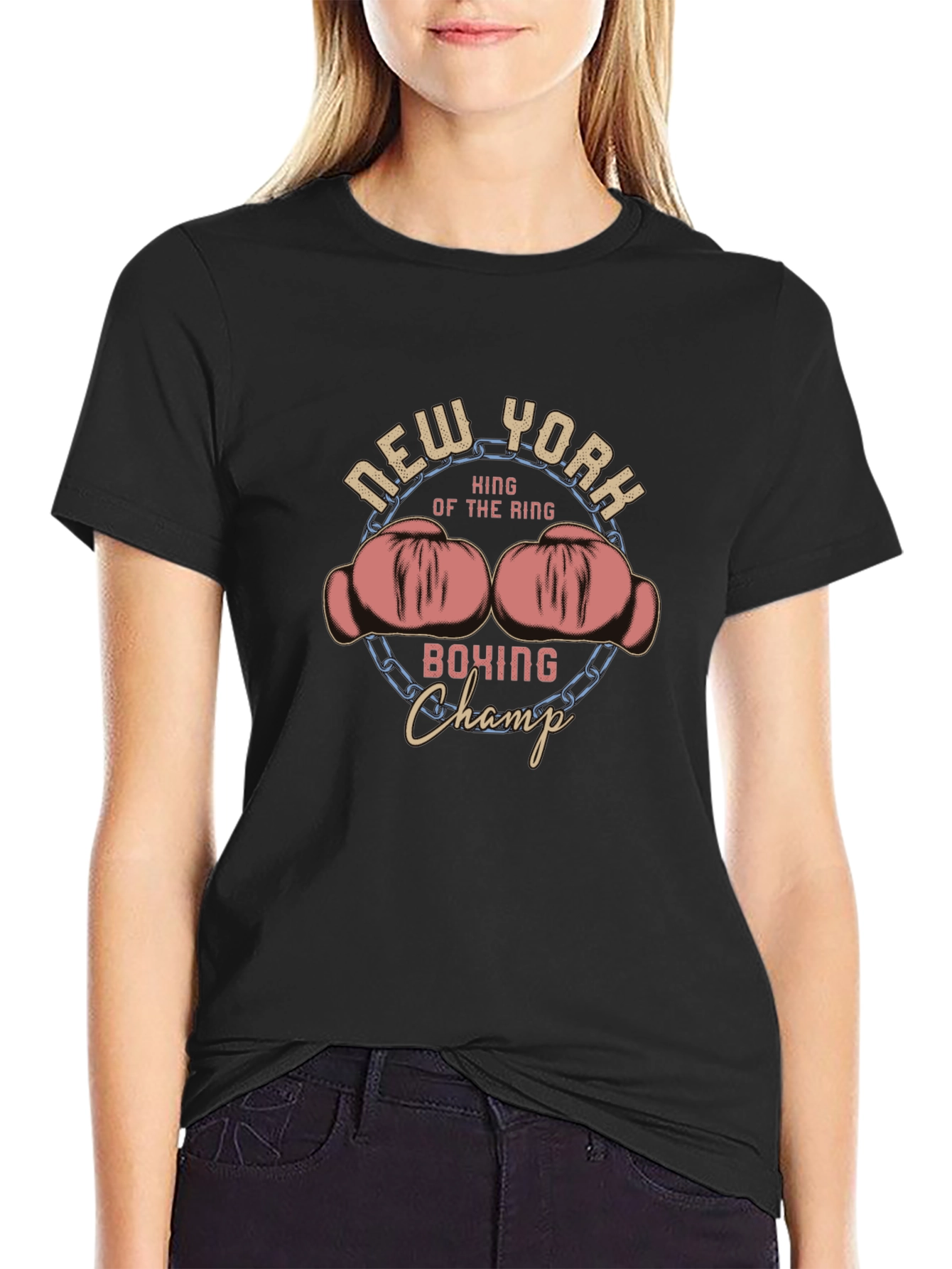 New York Boxing Champ Graphic Tee
