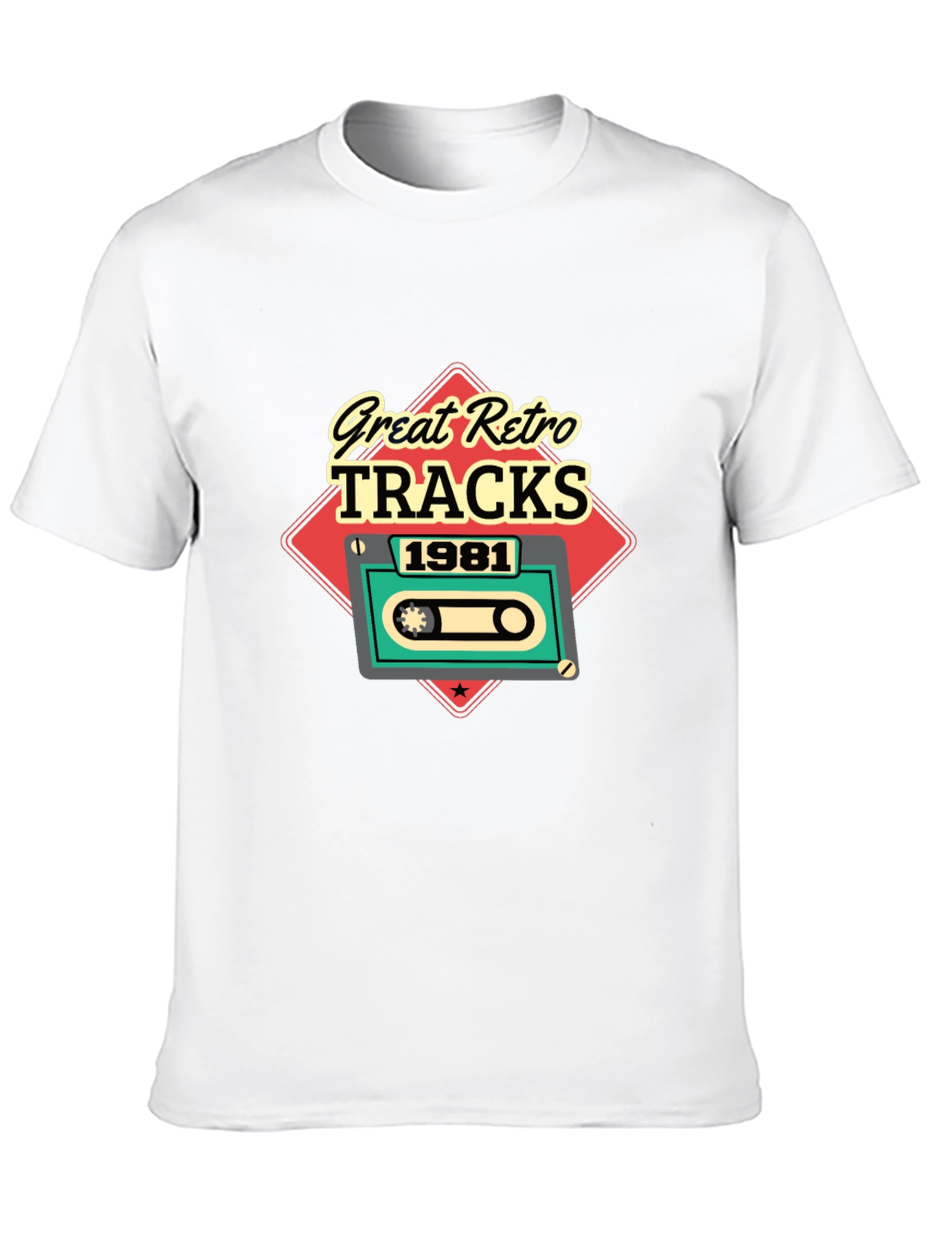 Retro Tracks 1981 Graphic Tee