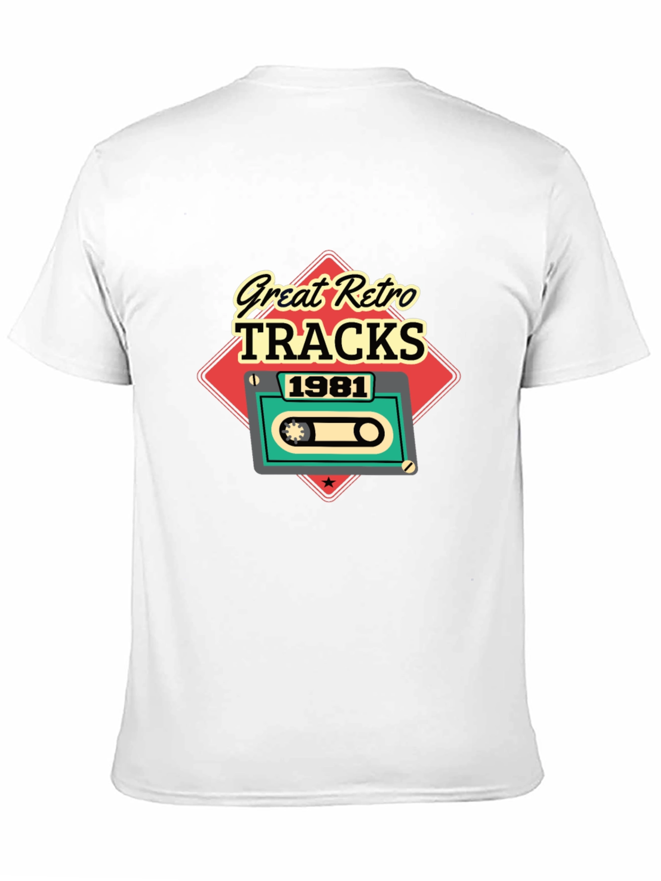 Retro Tracks 1981 Graphic Tee