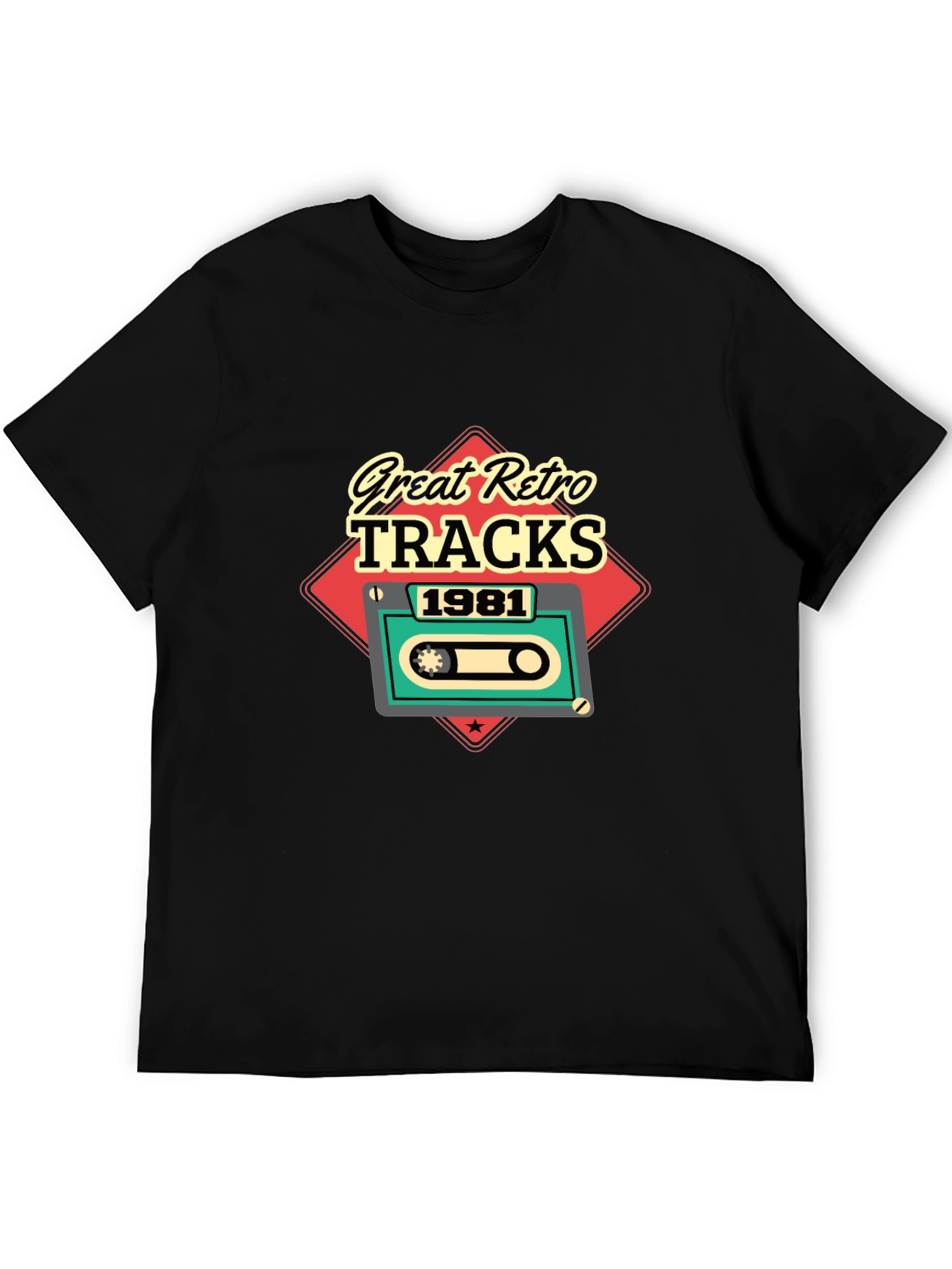 Retro Tracks 1981 Graphic Tee