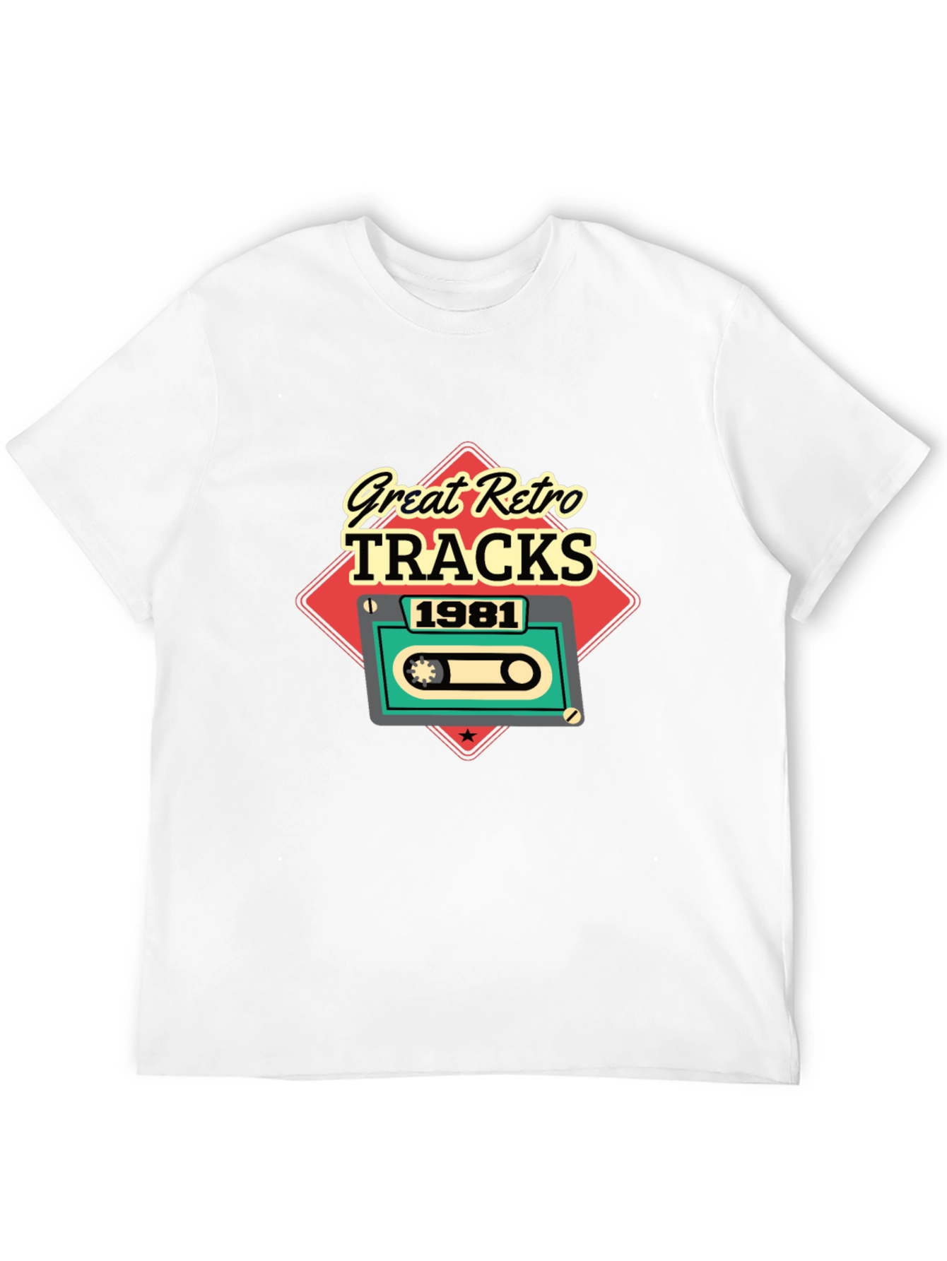 Retro Tracks 1981 Graphic Tee