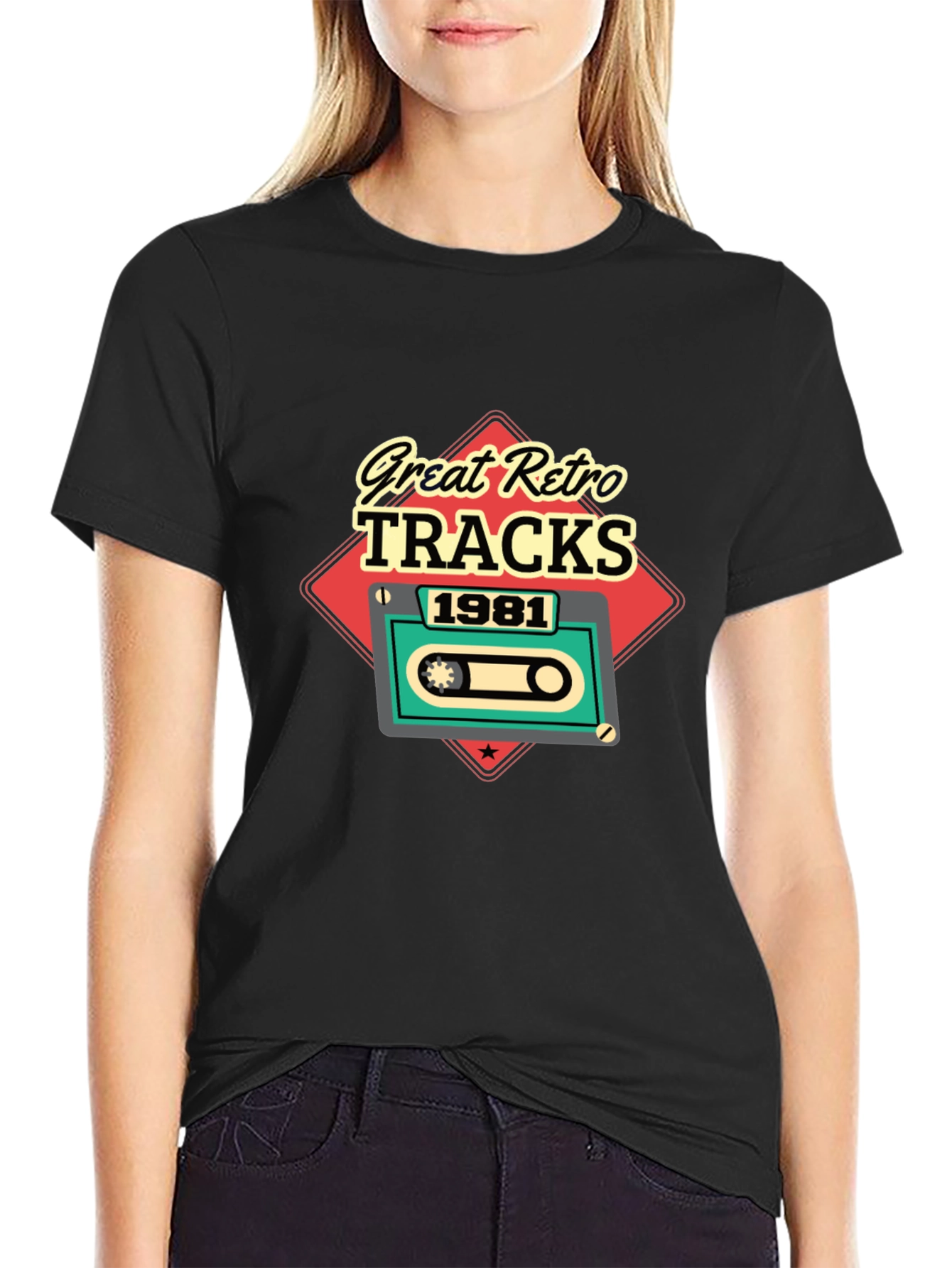 Retro Tracks 1981 Graphic Tee