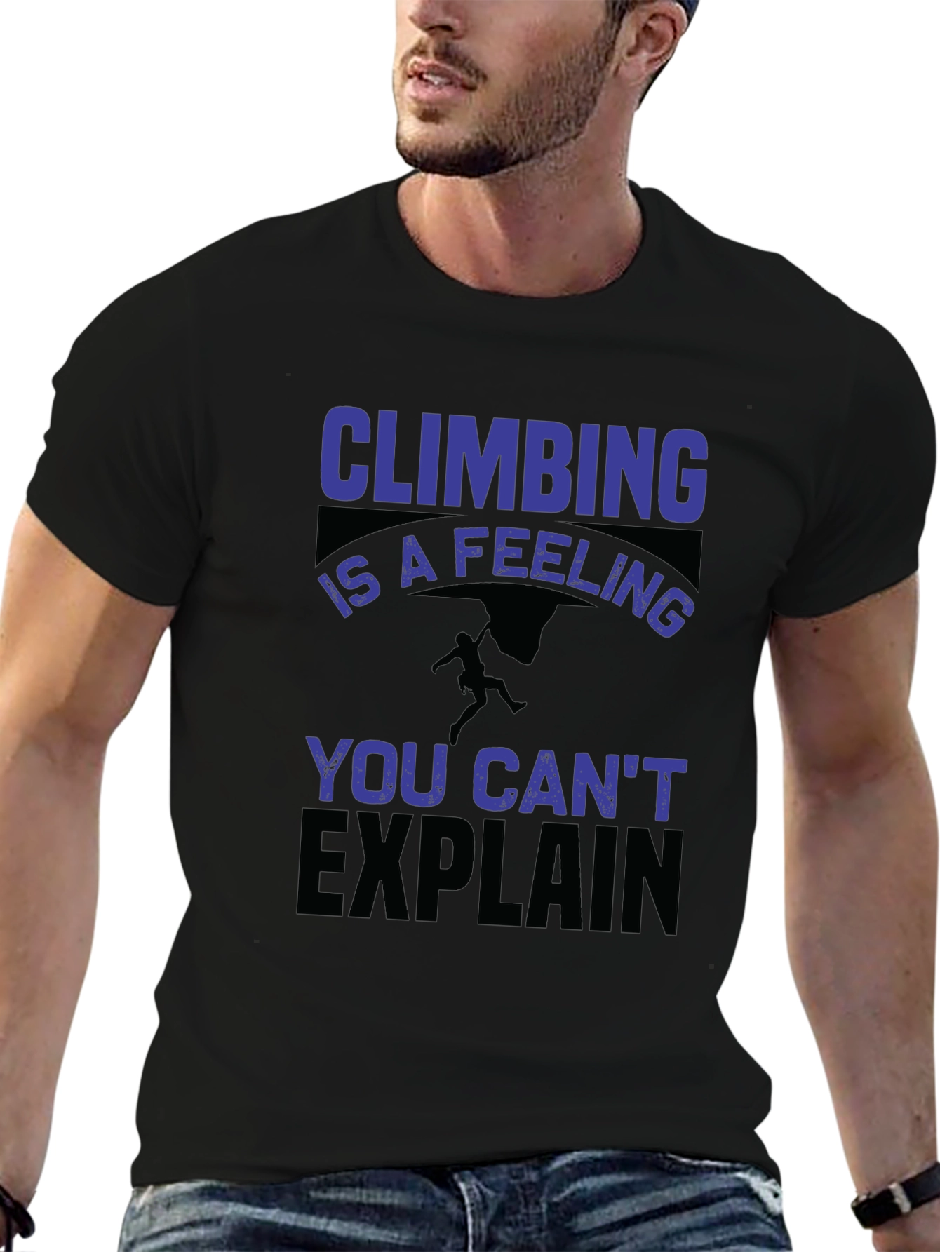 Climbing Is a Feeling Graphic Tee