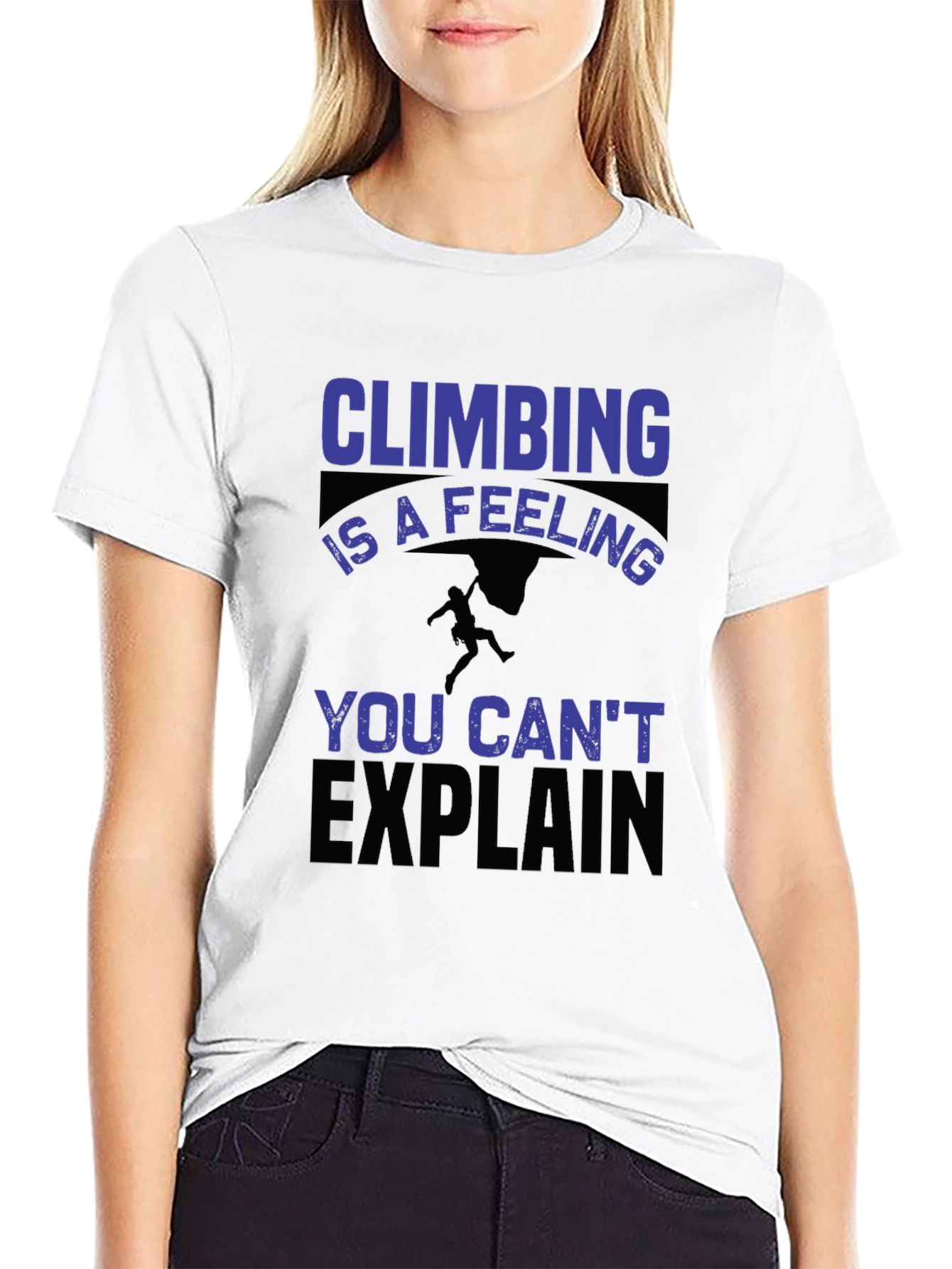 Climbing Is a Feeling Graphic Tee
