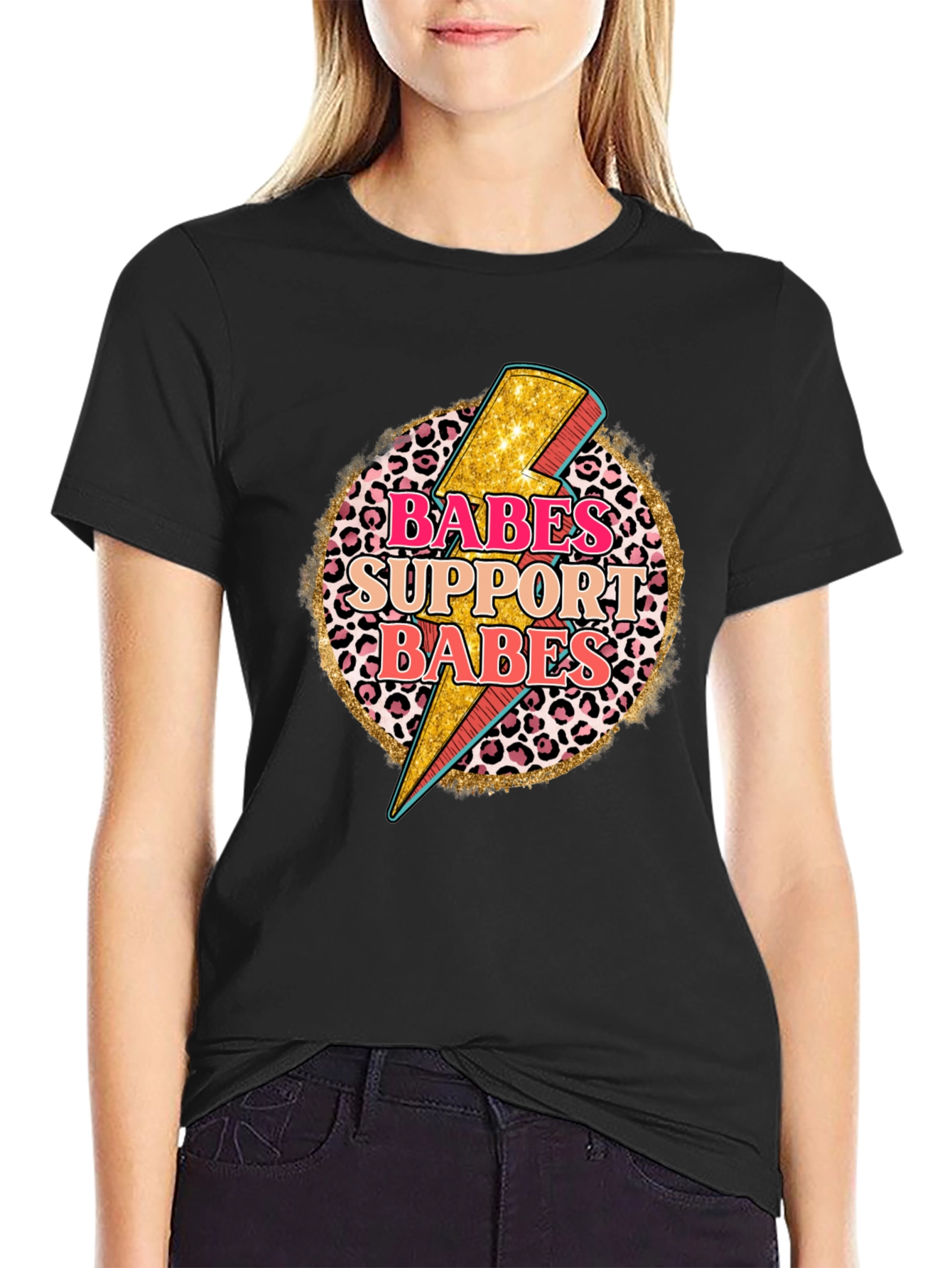 Babes Support Babes Graphic Tee