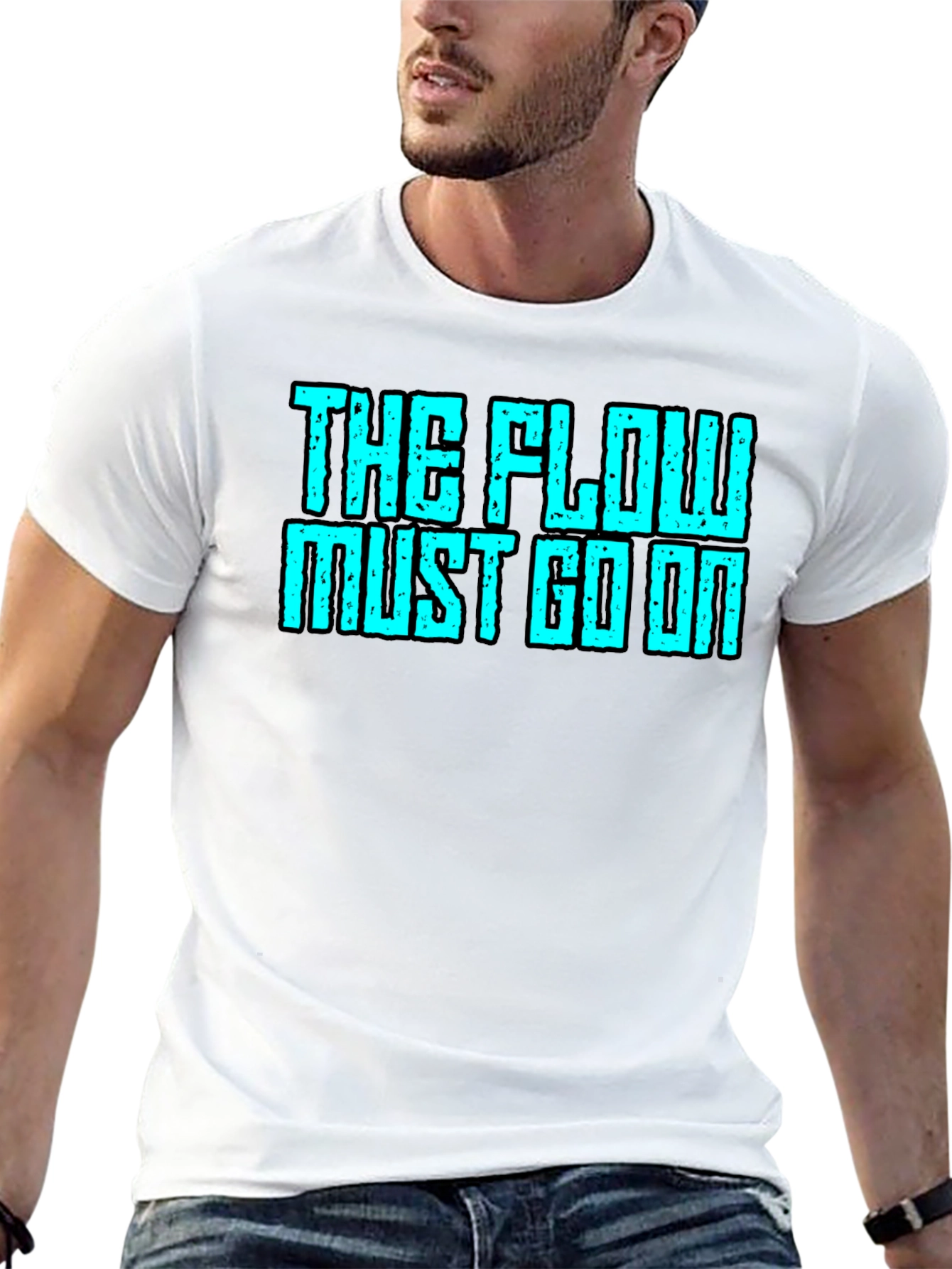 The Flow Must Go On Graphic Tee