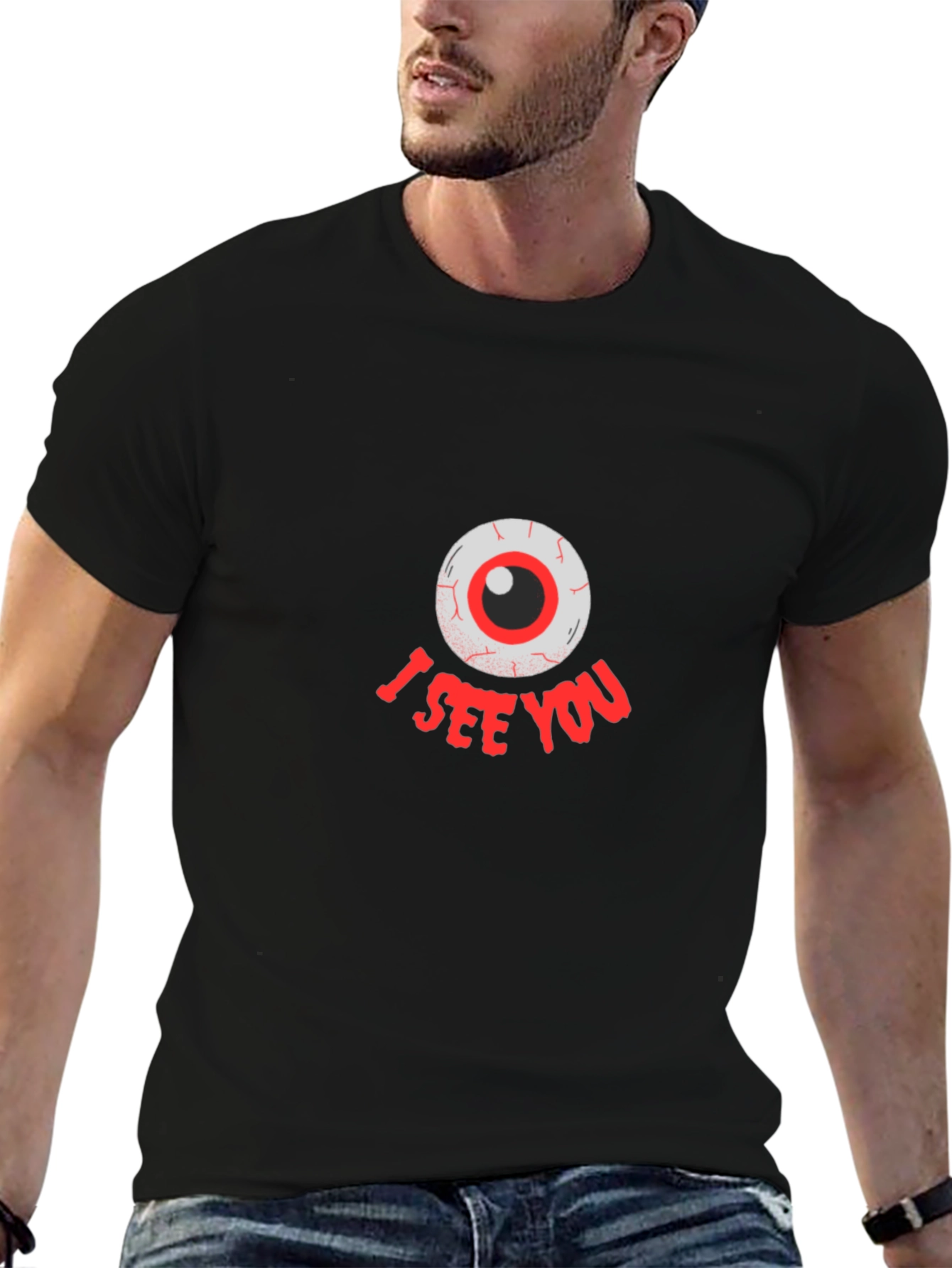 Eye See You Graphic Tee - Halloween Edition
