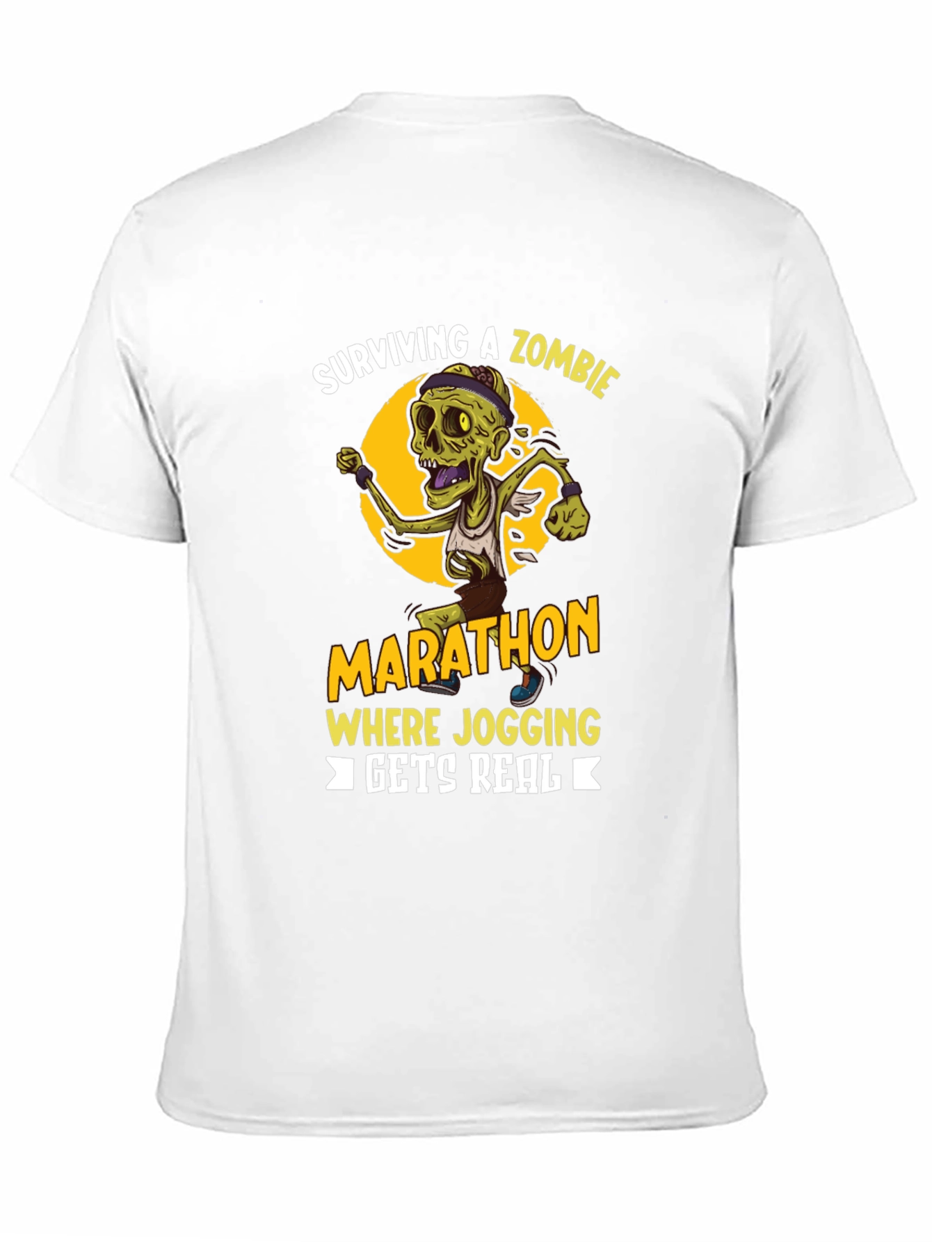 Zombie Marathon T-Shirt - Running Gets Real!