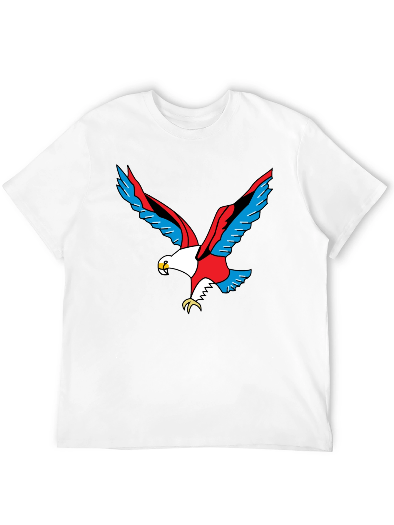 Bold Eagle Graphic Black T-Shirt