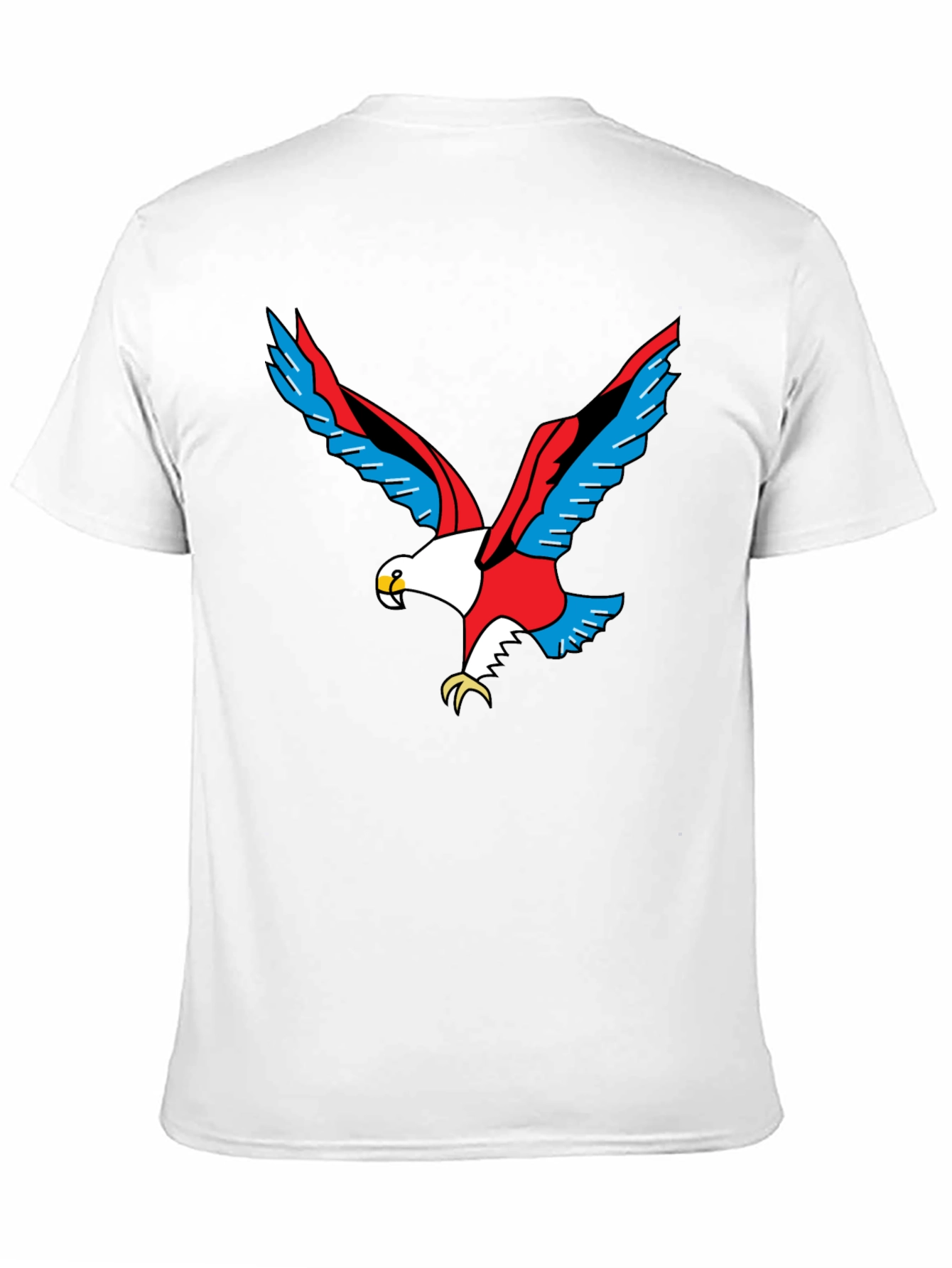 Bold Eagle Graphic Black T-Shirt