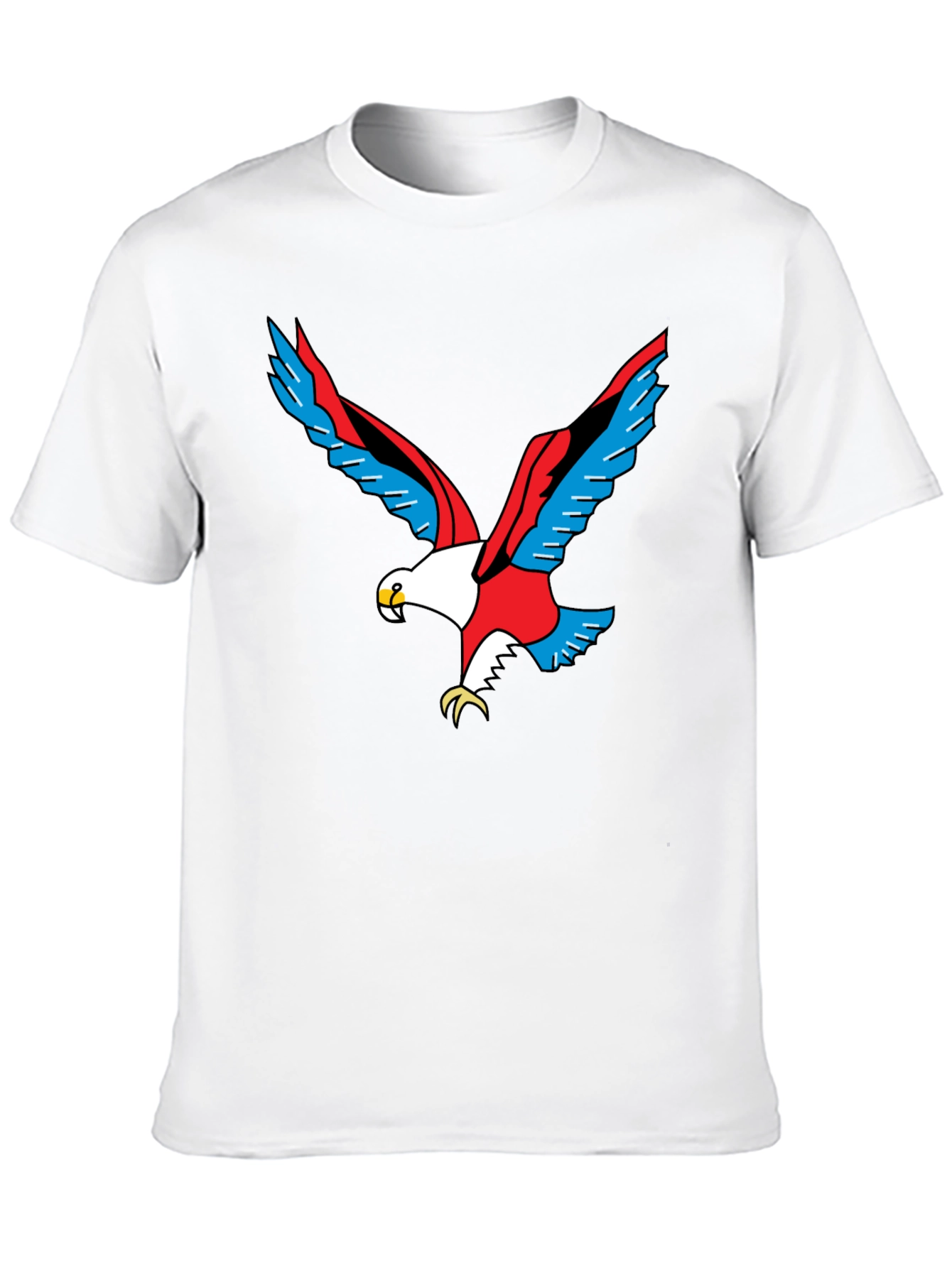 Bold Eagle Graphic Black T-Shirt