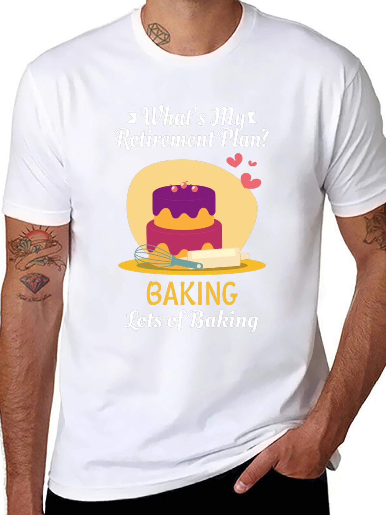 Baking Retirement Plan T-Shirt