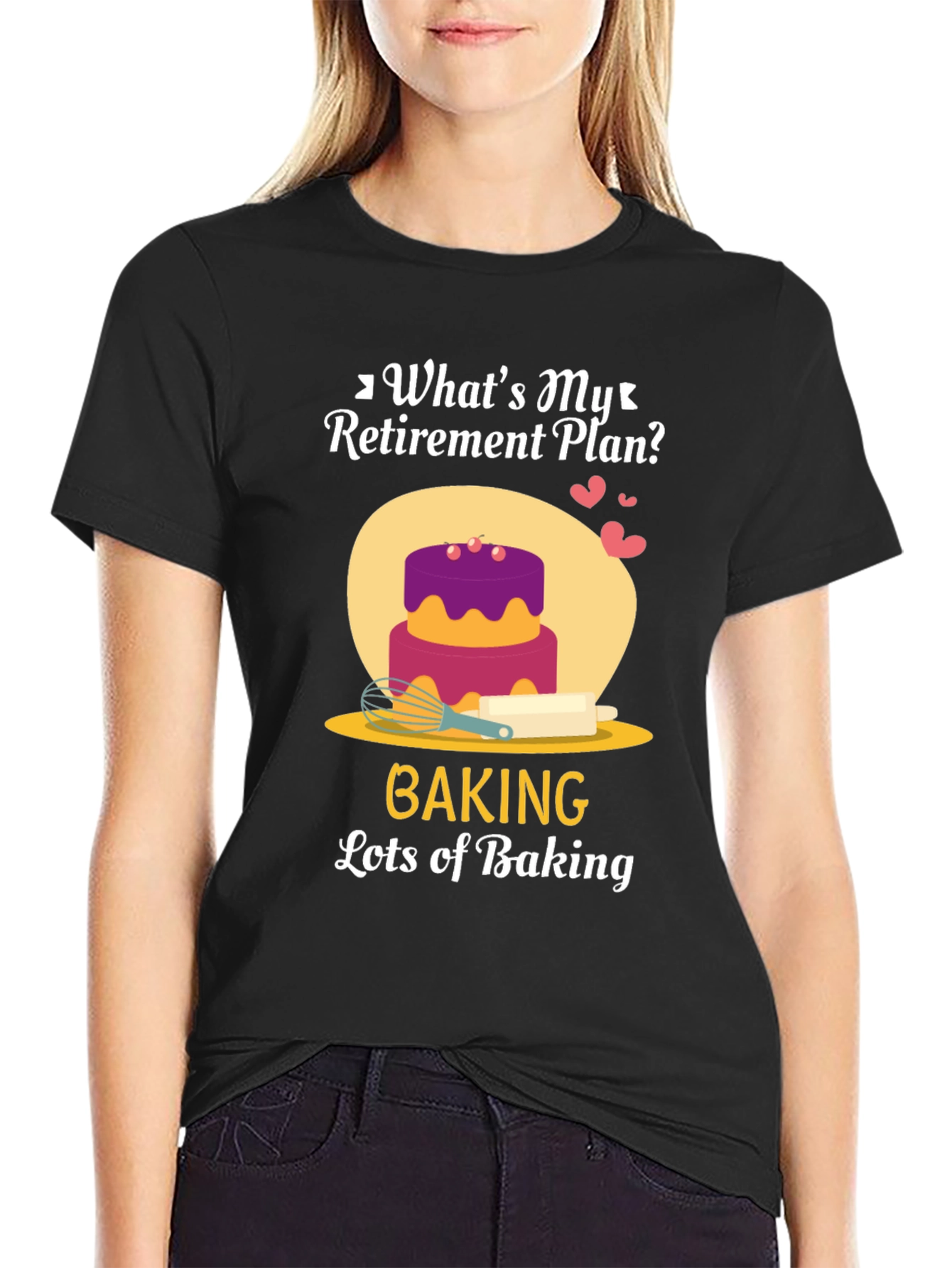 Baking Retirement Plan T-Shirt